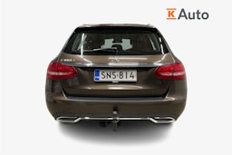 Ruskea (beige) Mercedes-Benz C 2016 kuva 3.