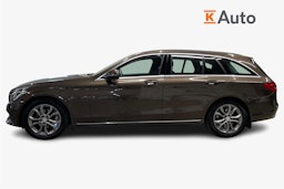 Ruskea (beige) Mercedes-Benz C 2016 kuva 6.