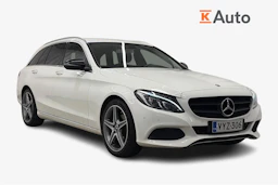 valkoinen Mercedes-Benz C 2016 kuva 1.
