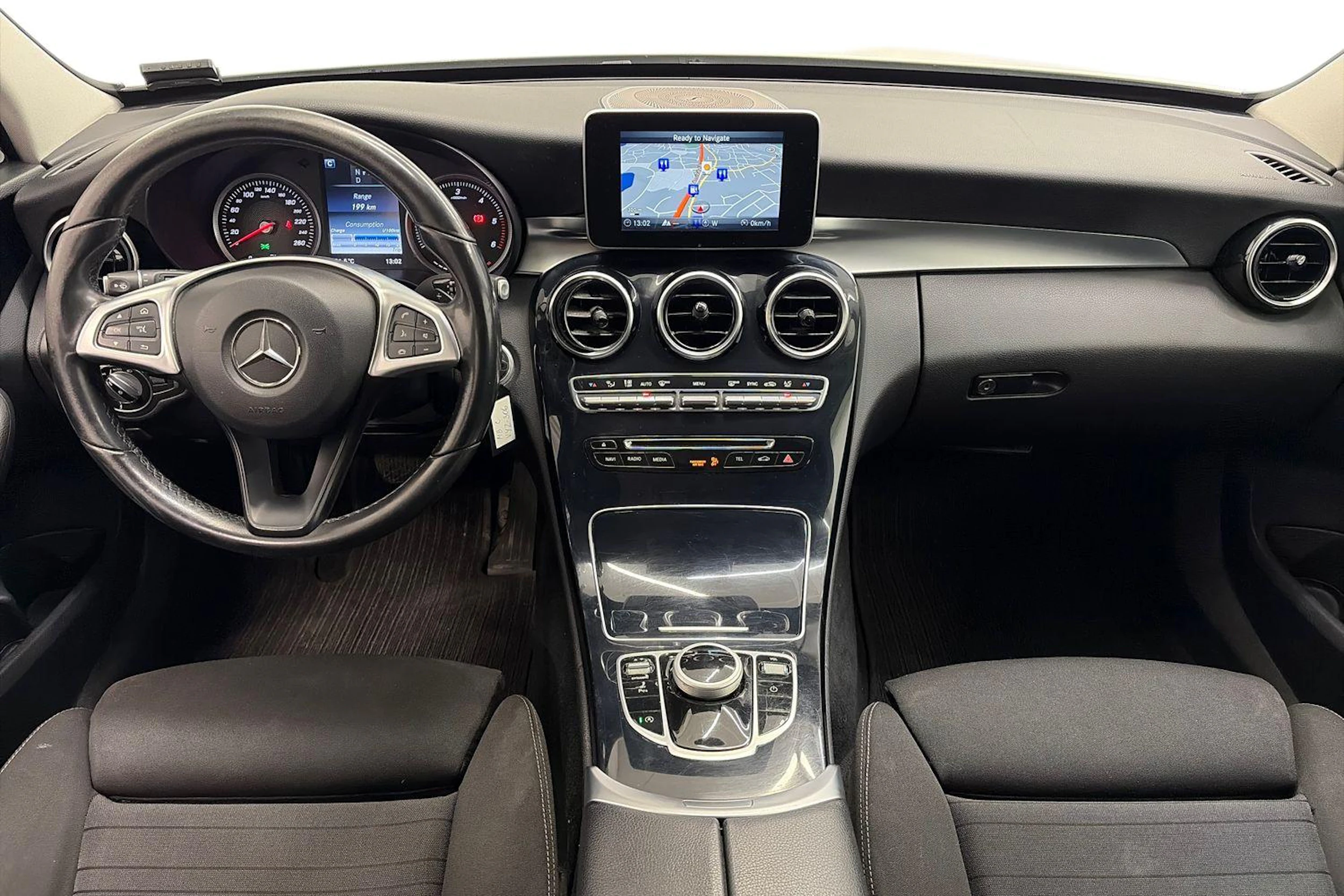 valkoinen Mercedes-Benz C 2016 kuva 7.