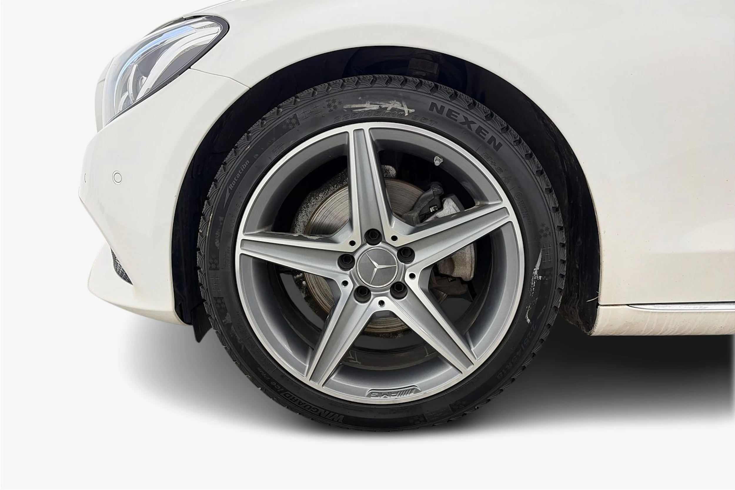 valkoinen Mercedes-Benz C 2016 kuva 9.