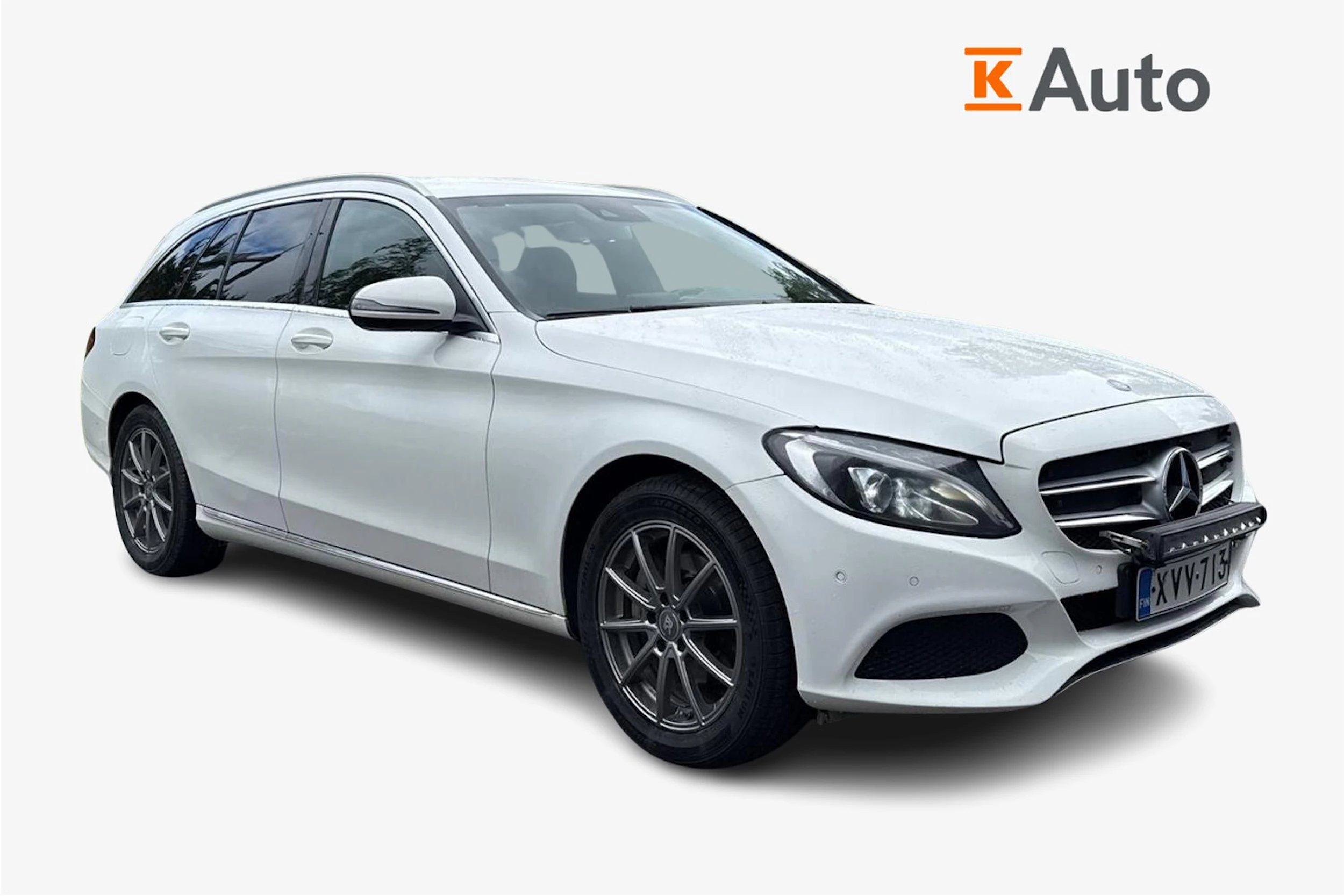 valkoinen Mercedes-Benz C 2016 kuva 1.