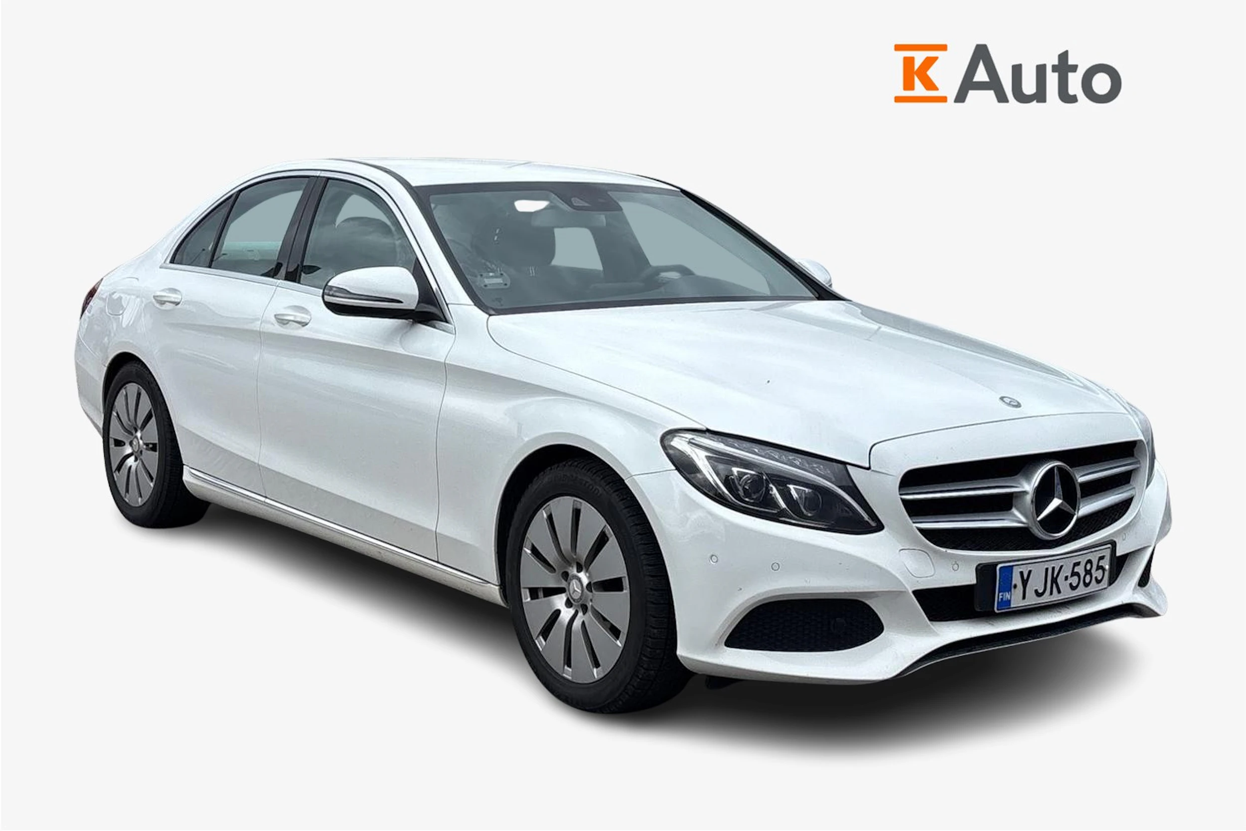 valkoinen Mercedes-Benz C 2016 kuva 1.