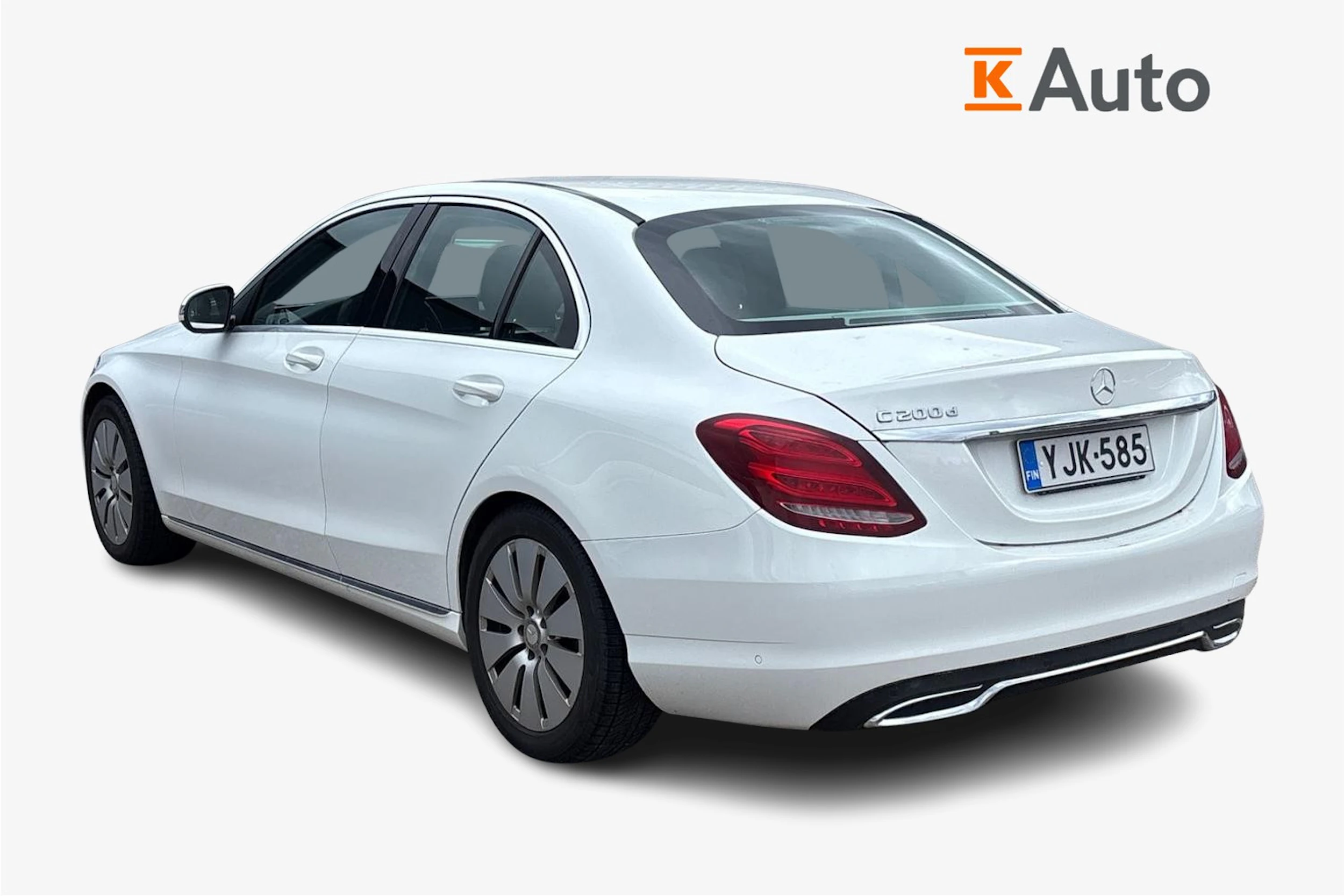 valkoinen Mercedes-Benz C 2016 kuva 2.