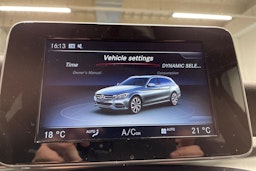 Harmaa Mercedes-Benz C 2016 kuva 17.