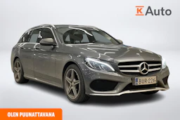 harmaa Mercedes-Benz C 2017 kuva 1.