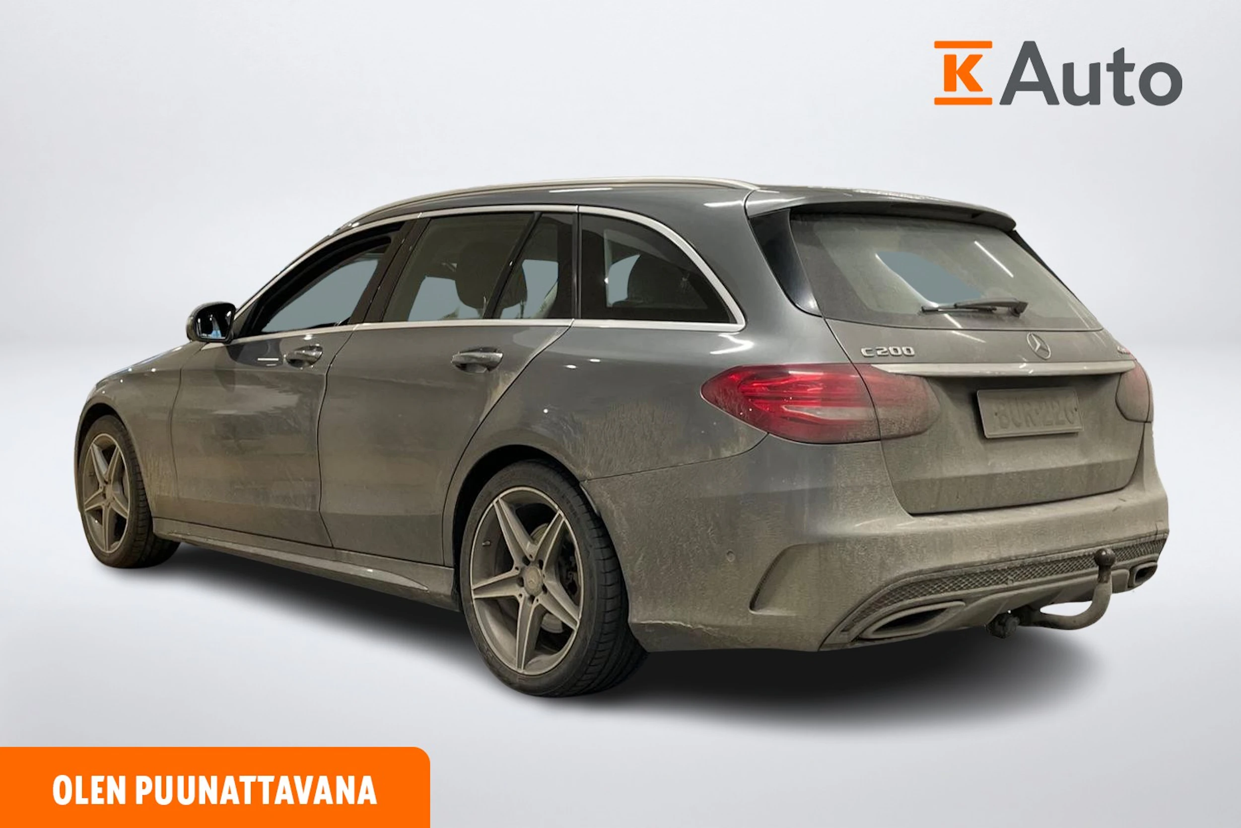 harmaa Mercedes-Benz C 2017 kuva 2.