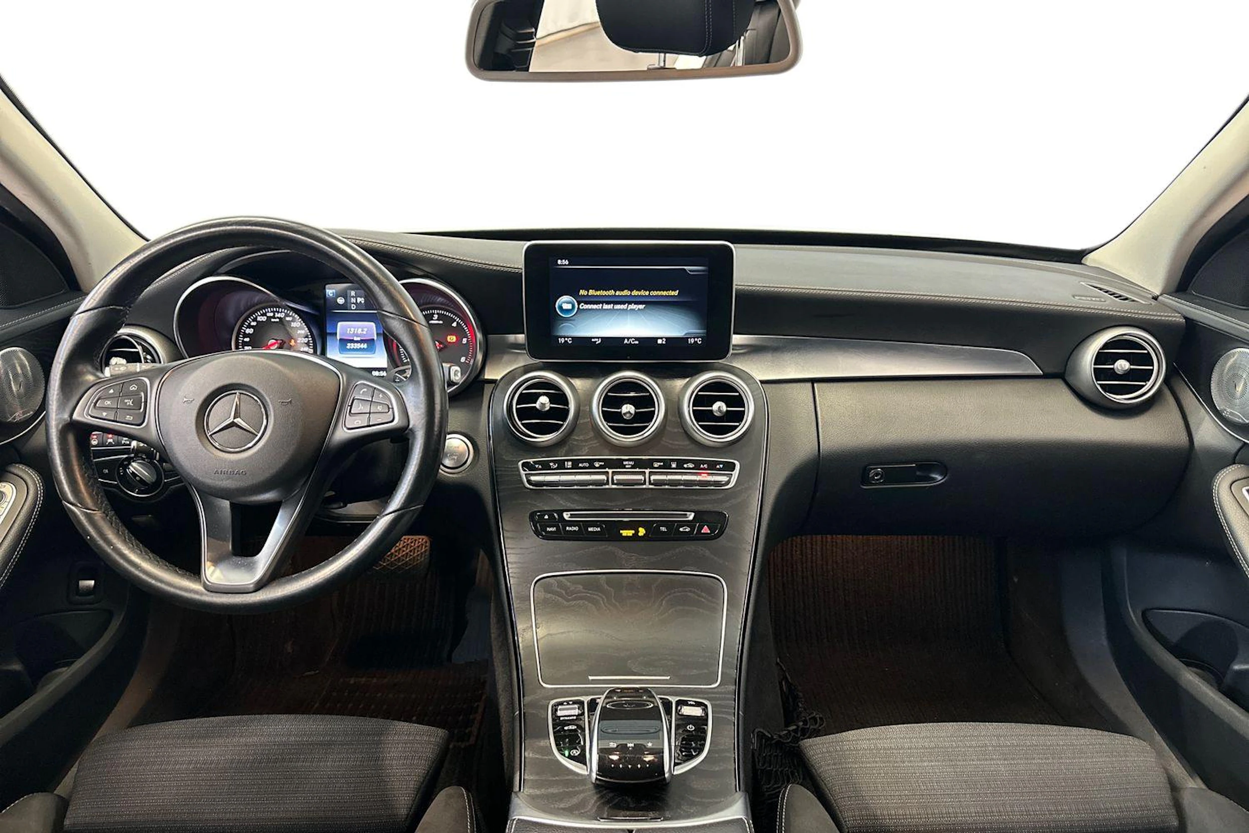 valkoinen Mercedes-Benz C 2017 kuva 9.
