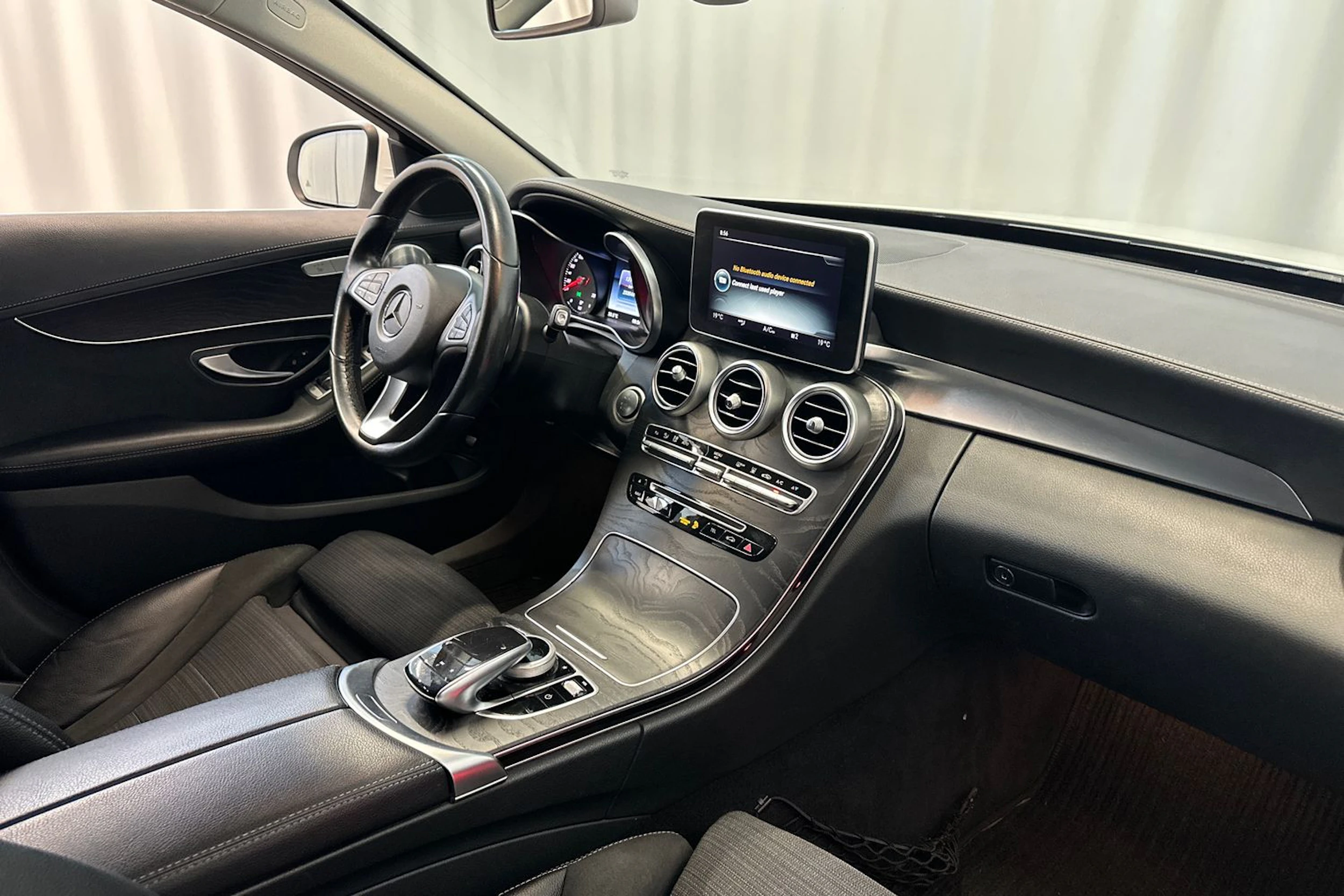 valkoinen Mercedes-Benz C 2017 kuva 12.