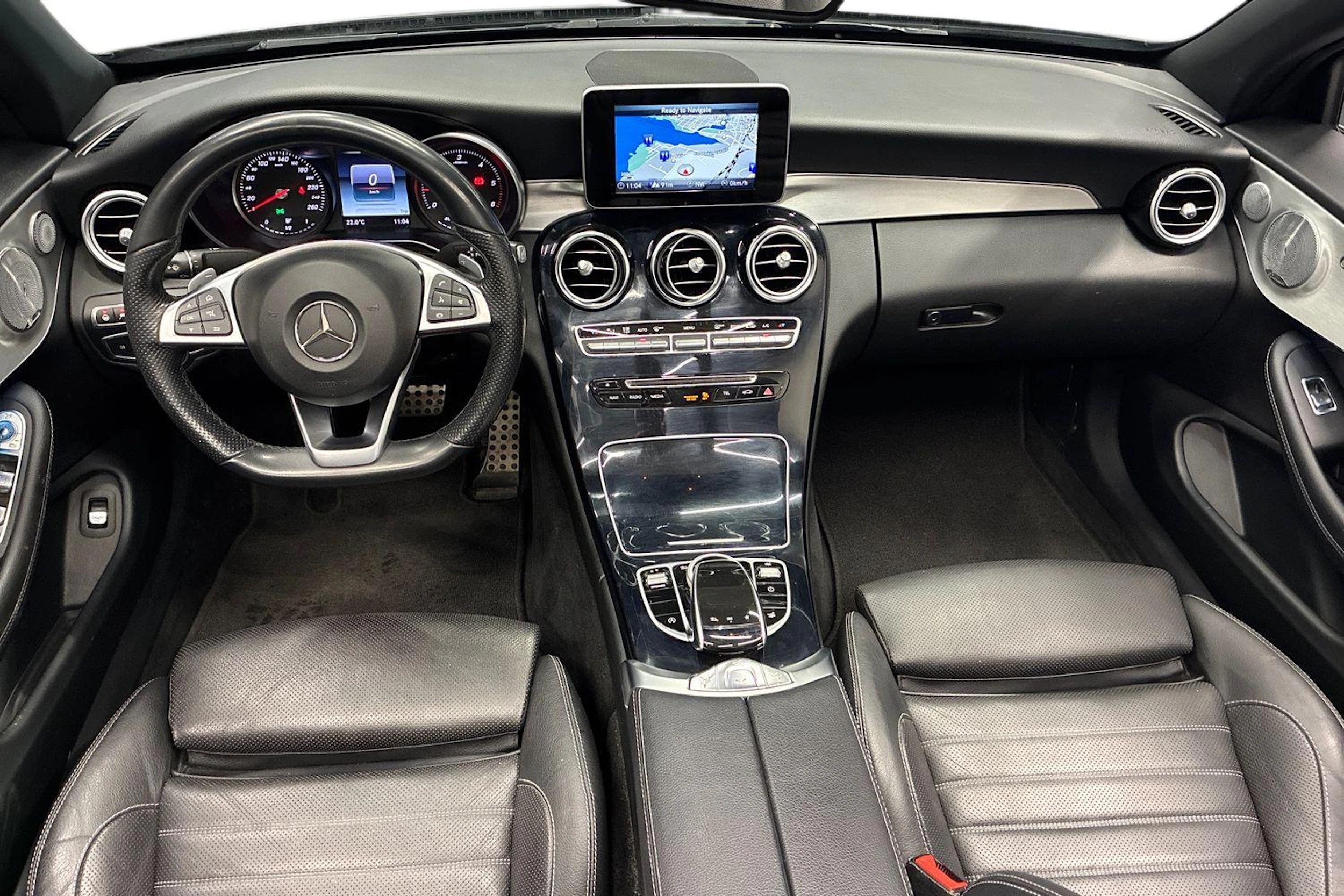 musta Mercedes-Benz C 2017 kuva 7.