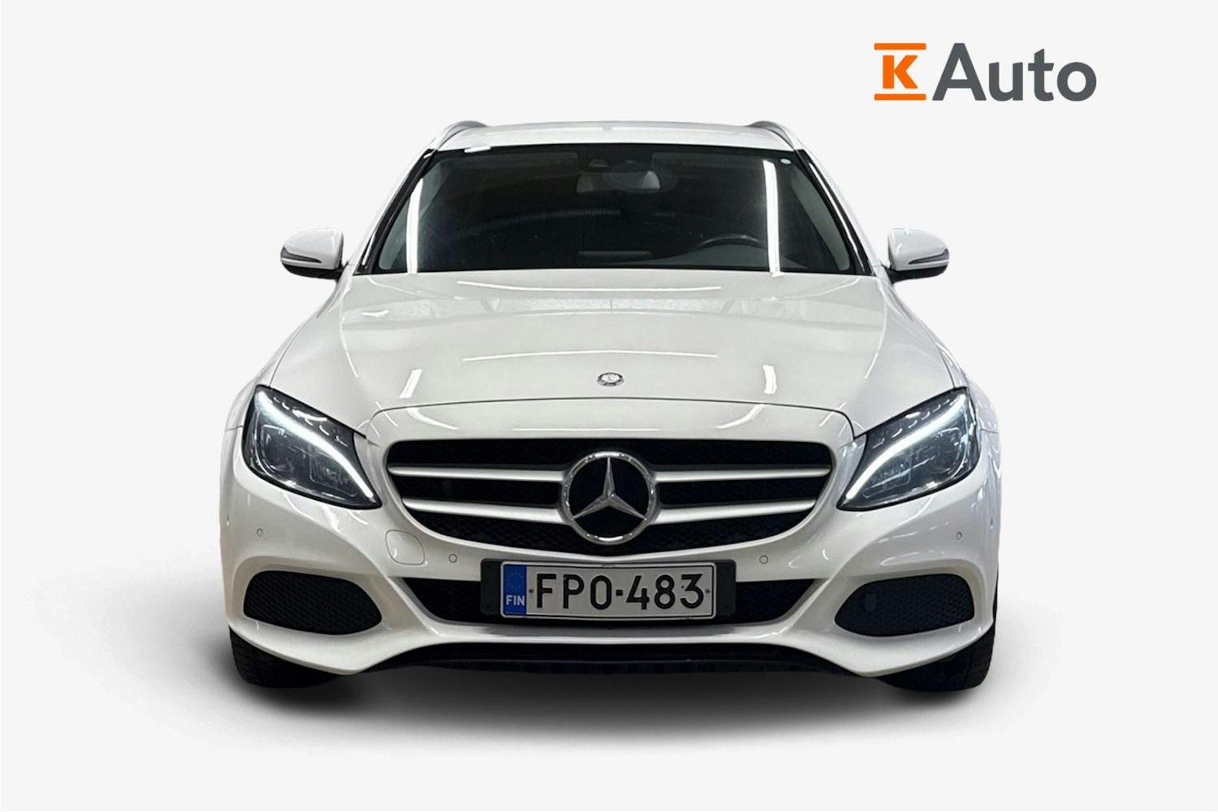 valkoinen Mercedes-Benz C 2017 kuva 5.