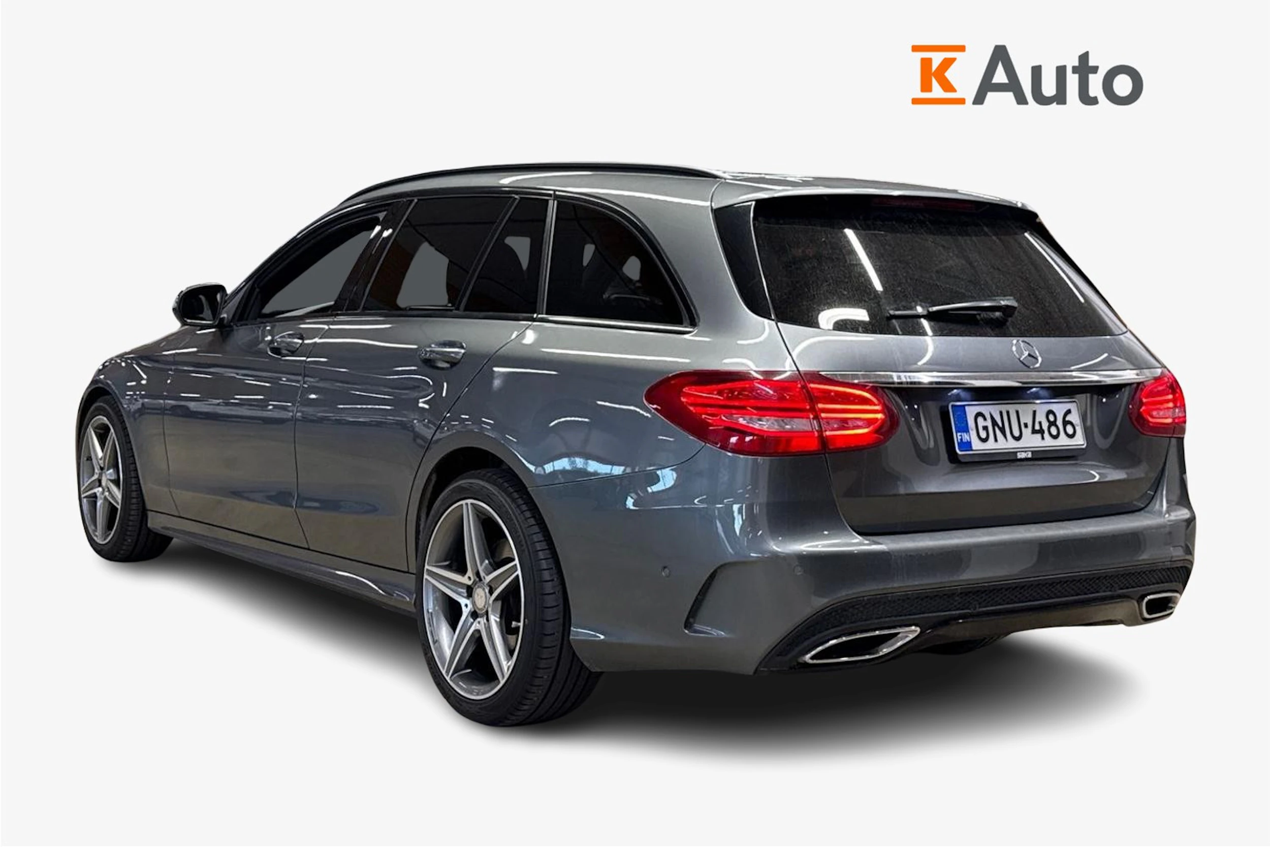 harmaa Mercedes-Benz C 2017 kuva 2.