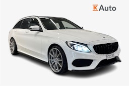 valkoinen Mercedes-Benz C 2017 kuva 1.