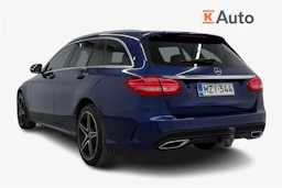 sininen Mercedes-Benz C 2017 kuva 3.