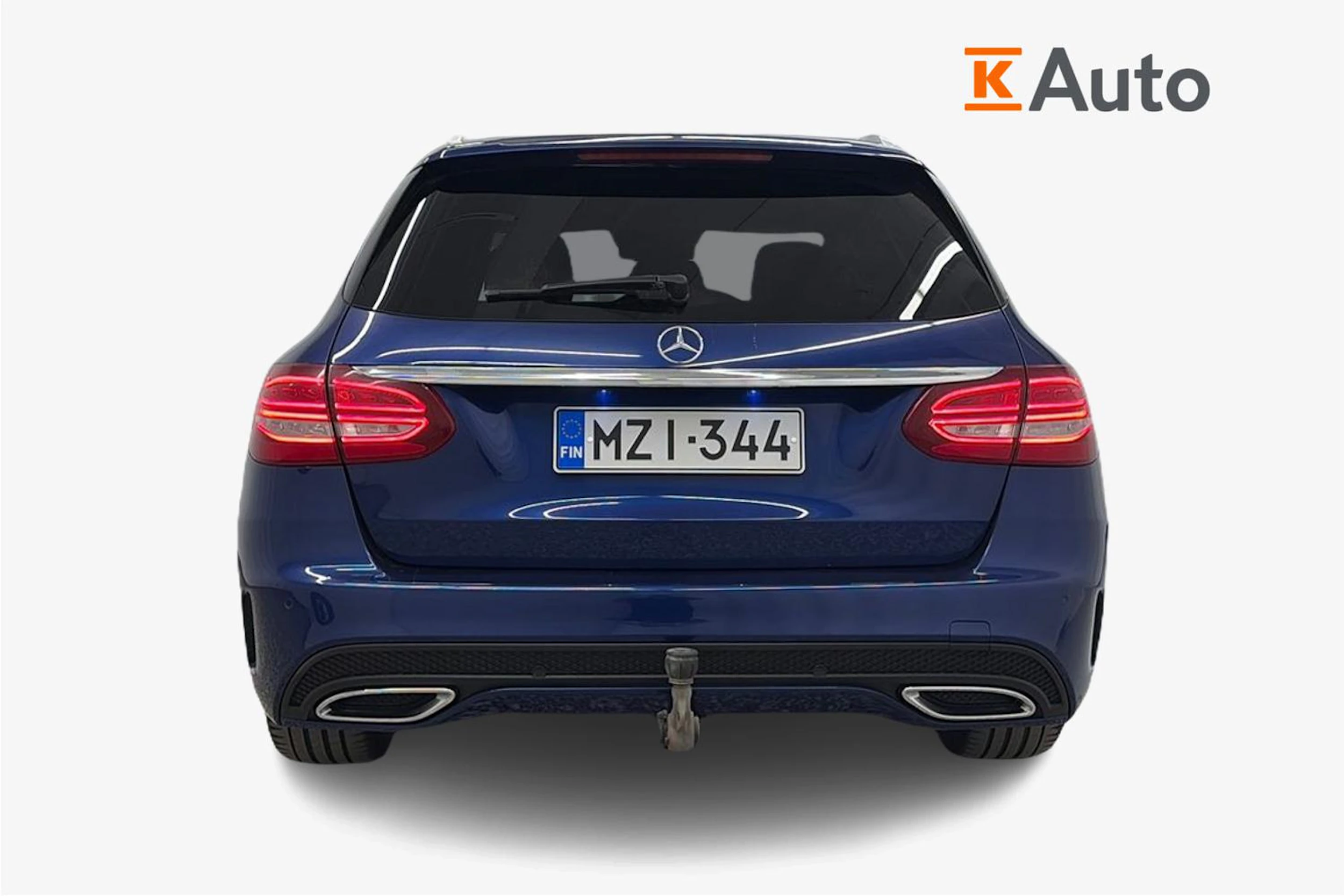 sininen Mercedes-Benz C 2017 kuva 4.