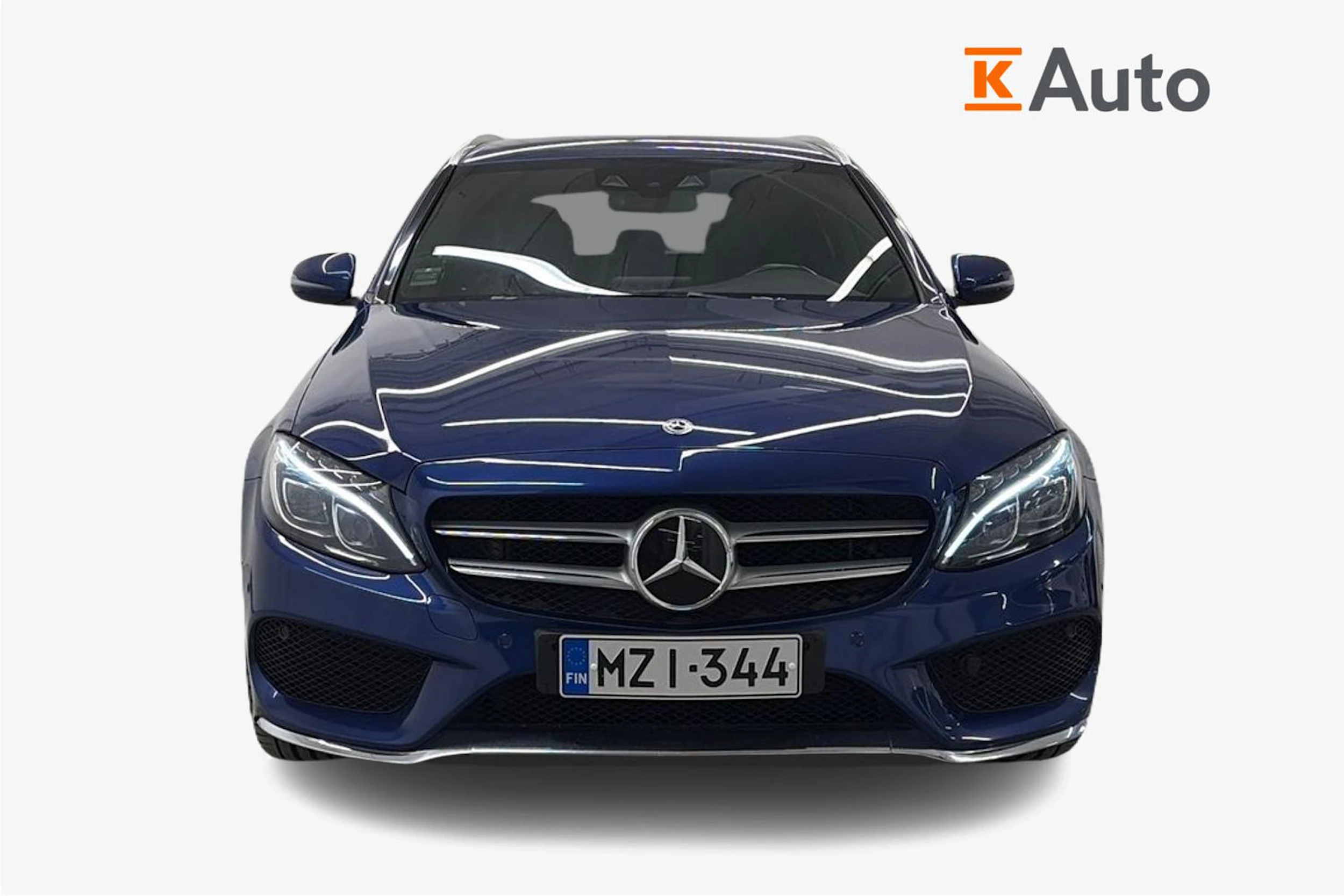 sininen Mercedes-Benz C 2017 kuva 5.