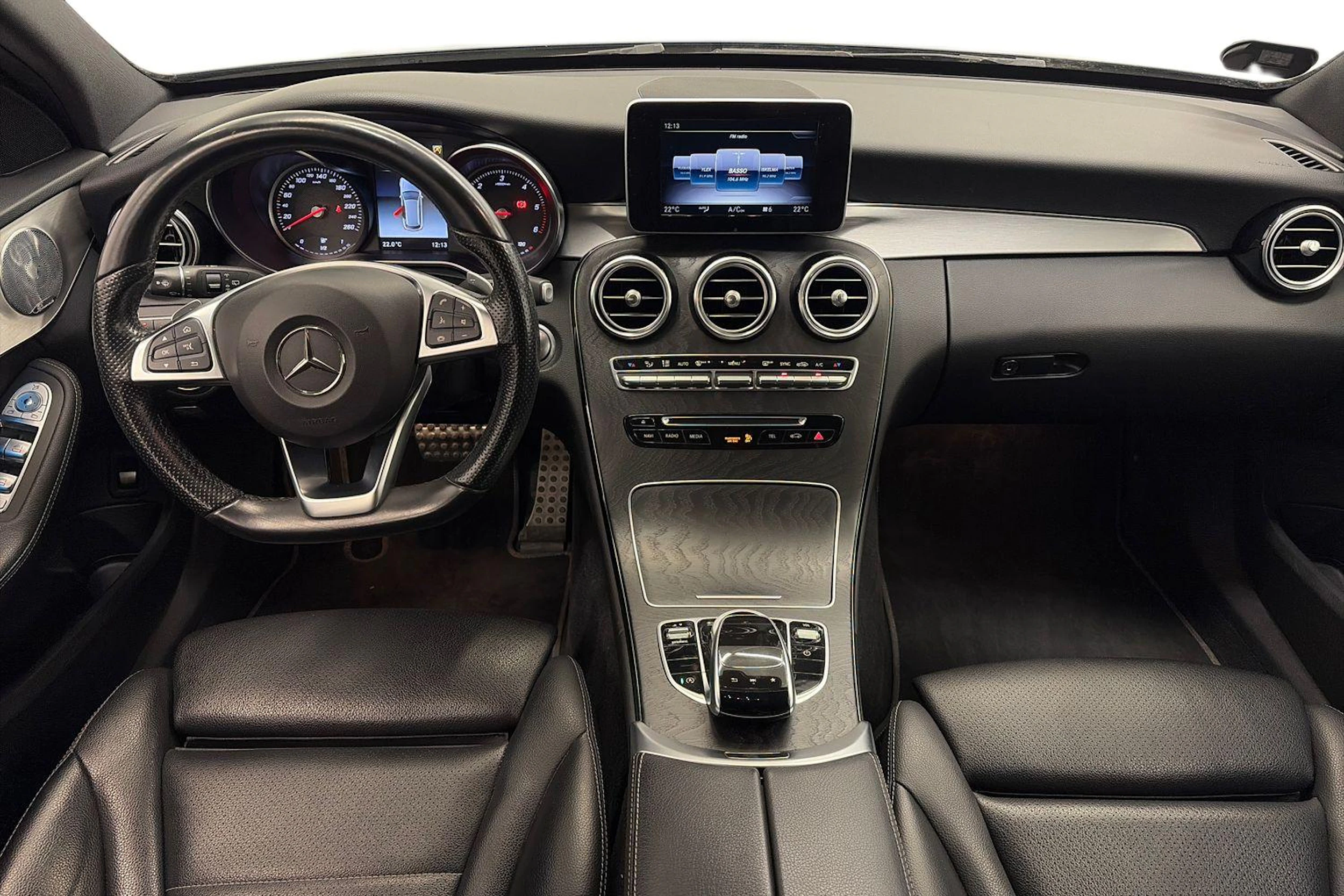 sininen Mercedes-Benz C 2017 kuva 9.