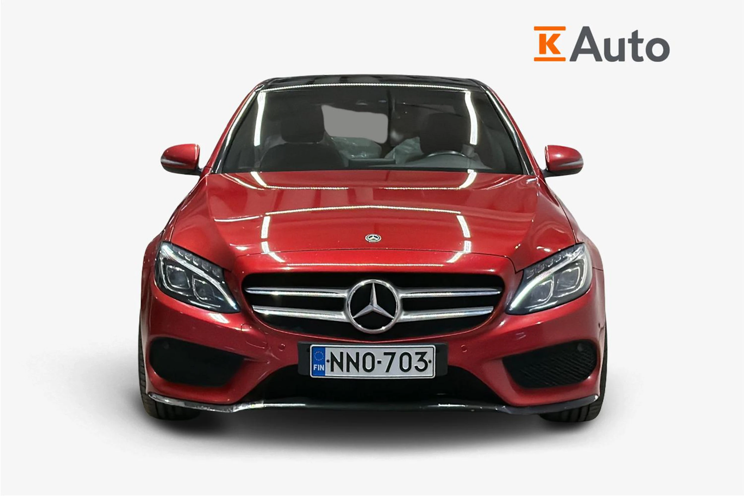 punainen Mercedes-Benz C 2017 kuva 4.