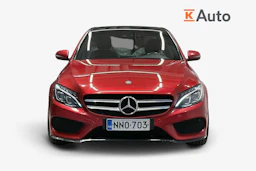 punainen Mercedes-Benz C 2017 kuva 4.