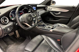 punainen Mercedes-Benz C 2017 kuva 6.