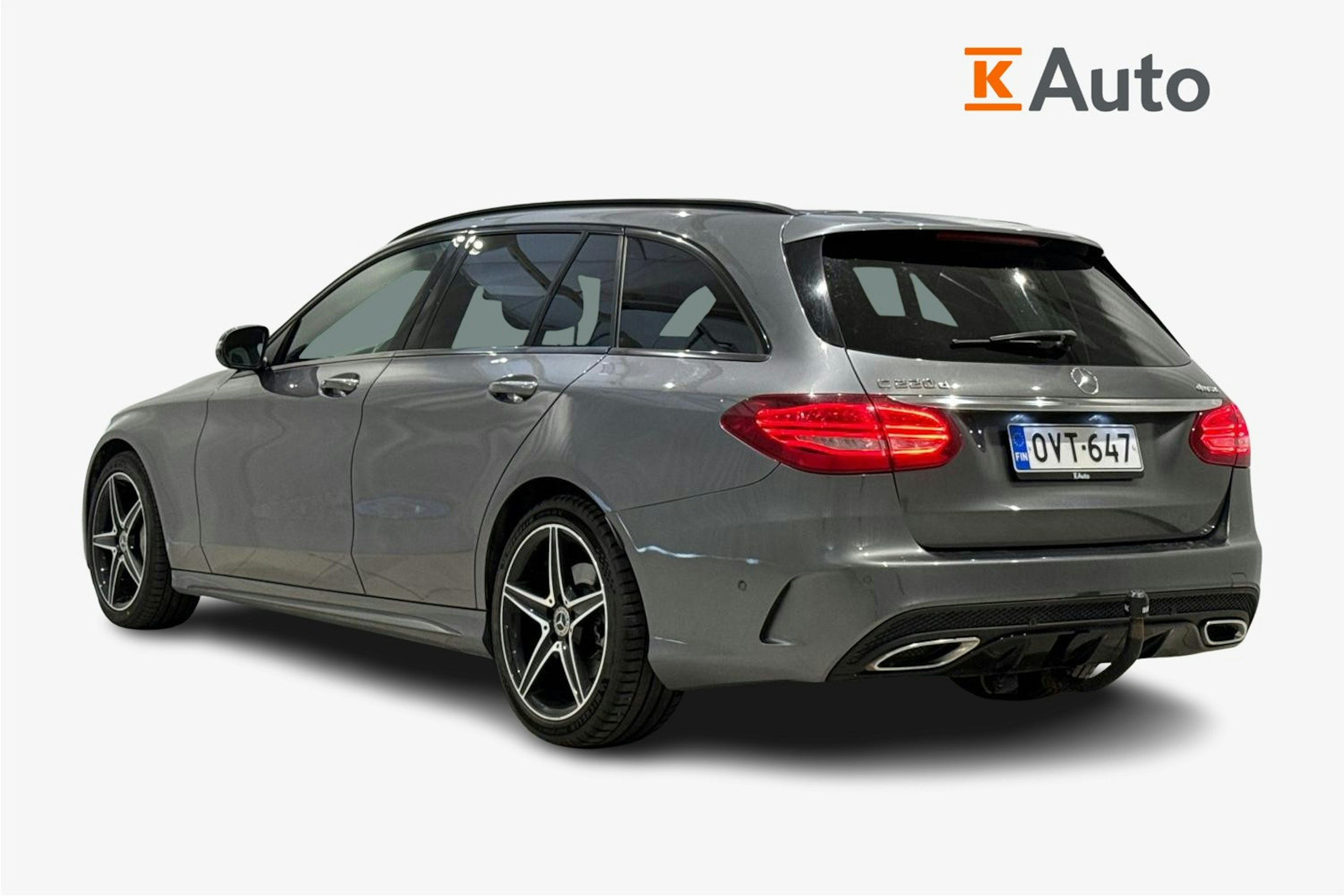 harmaa Mercedes-Benz C 2017 kuva 2.