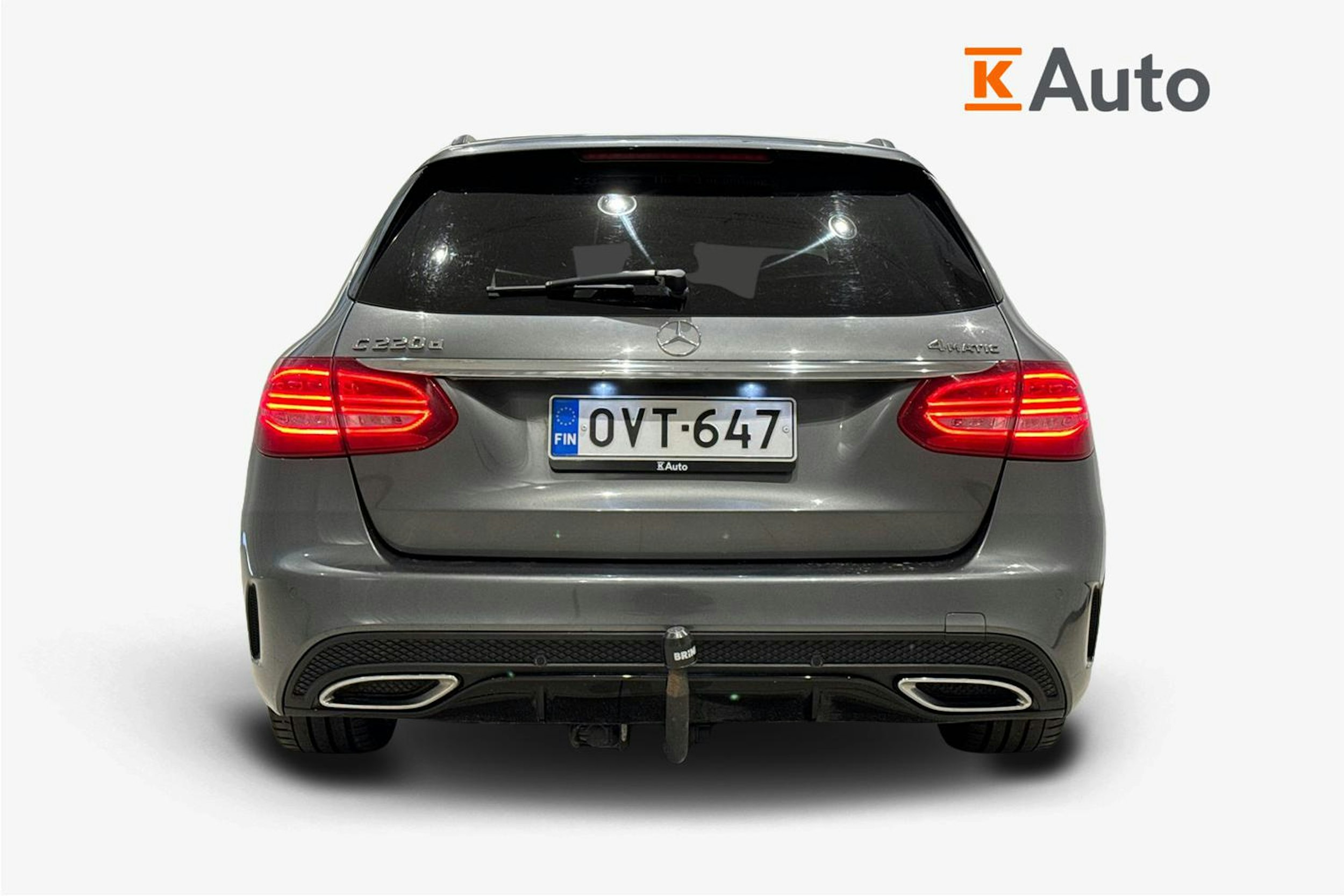 harmaa Mercedes-Benz C 2017 kuva 3.