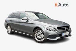 harmaa Mercedes-Benz C 2017 kuva 1.