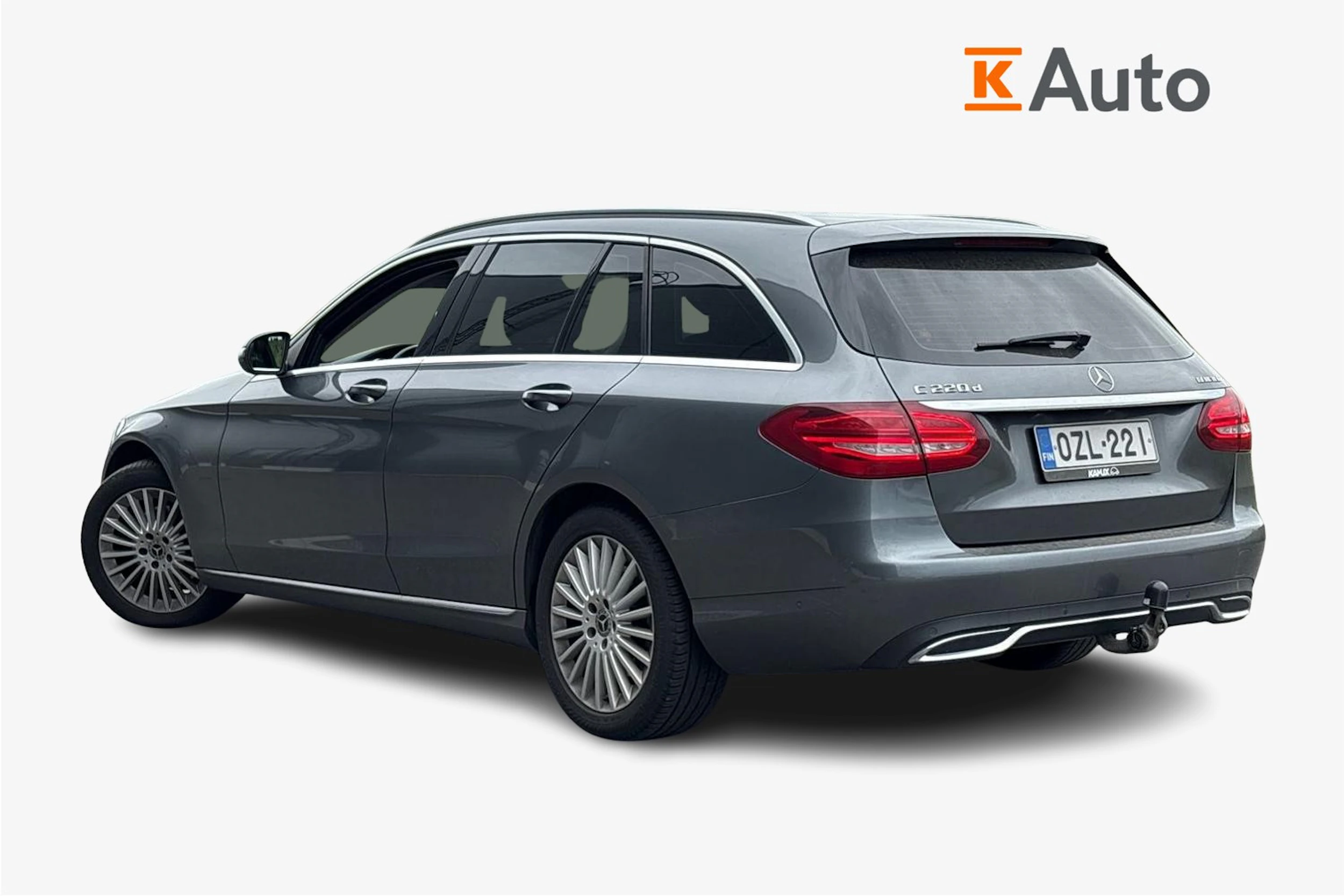 harmaa Mercedes-Benz C 2017 kuva 2.