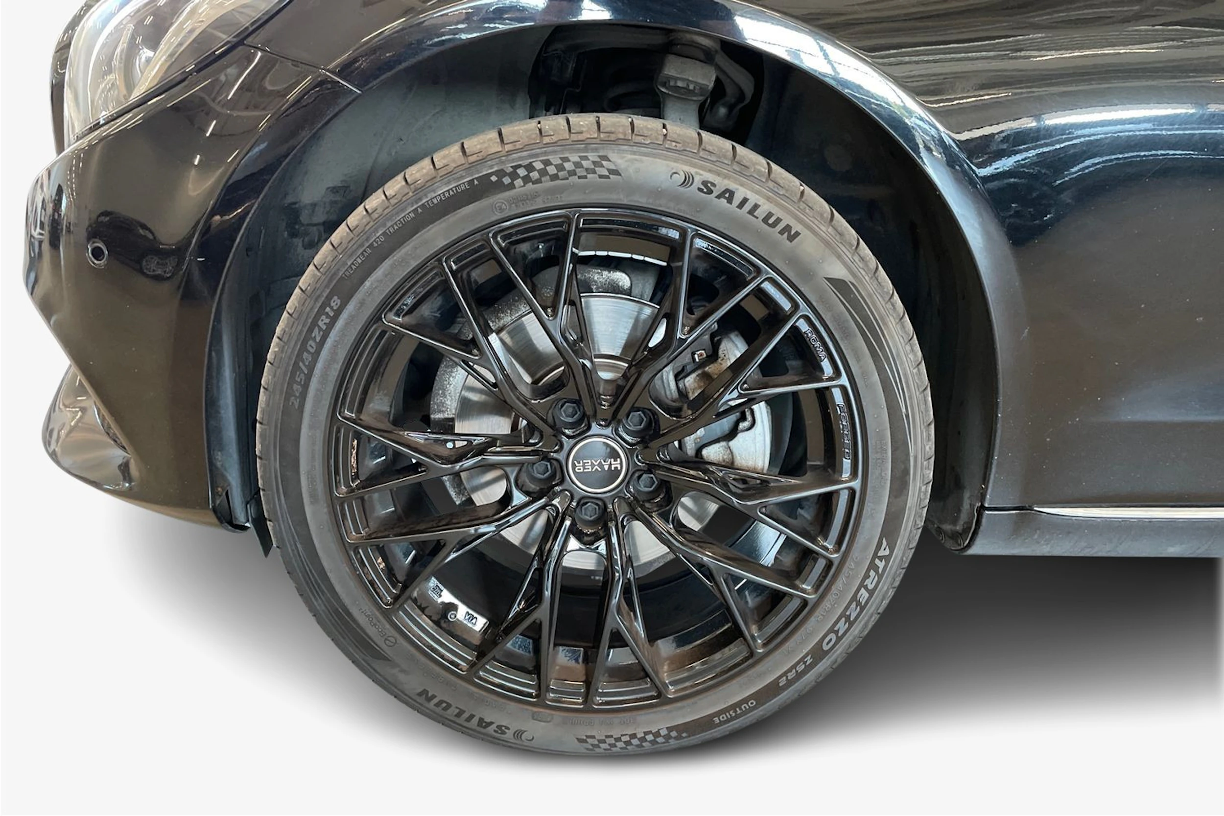 musta Mercedes-Benz C 2017 kuva 9.