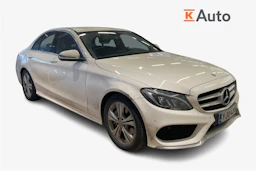 Valkoinen Mercedes-Benz C 2017 kuva 1.