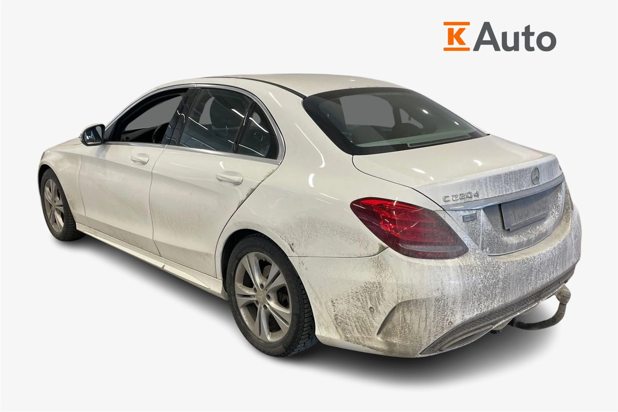 Valkoinen Mercedes-Benz C 2017 kuva 2.