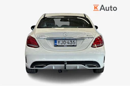Valkoinen Mercedes-Benz C 2017 kuva 4.