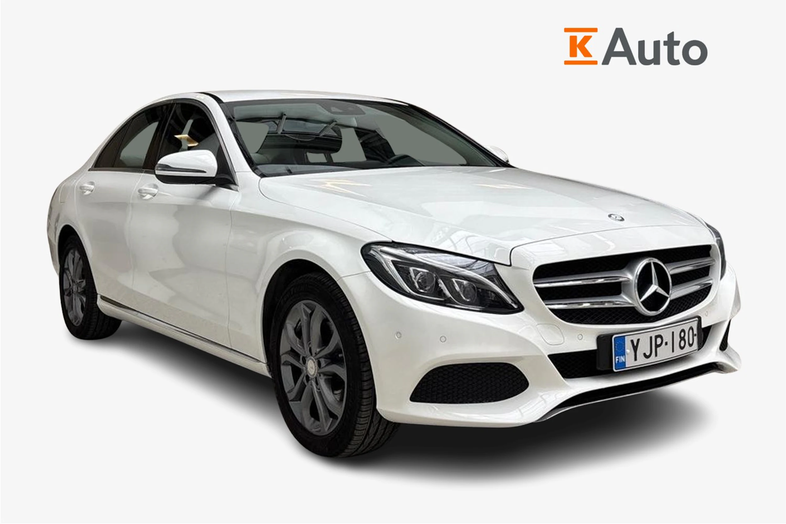 valkoinen Mercedes-Benz C 2017 kuva 1.