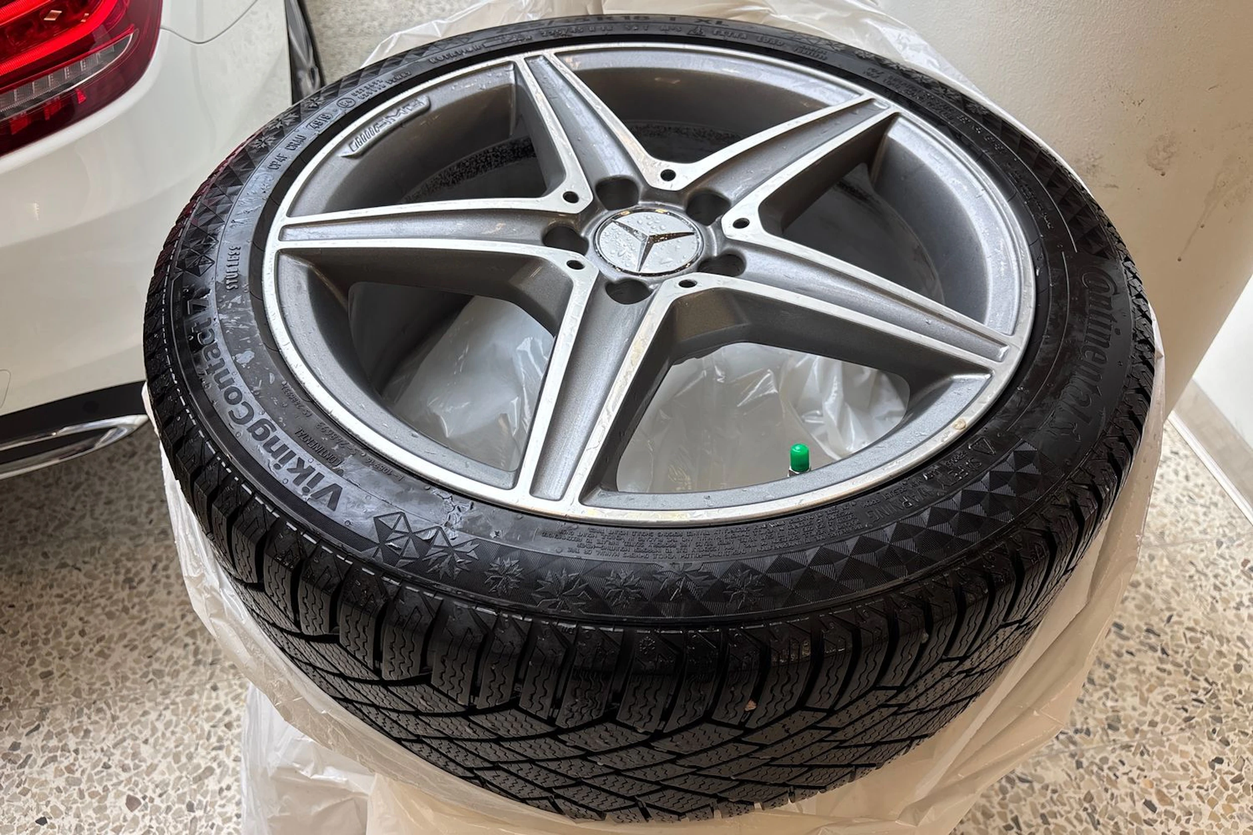 valkoinen Mercedes-Benz C 2017 kuva 11.