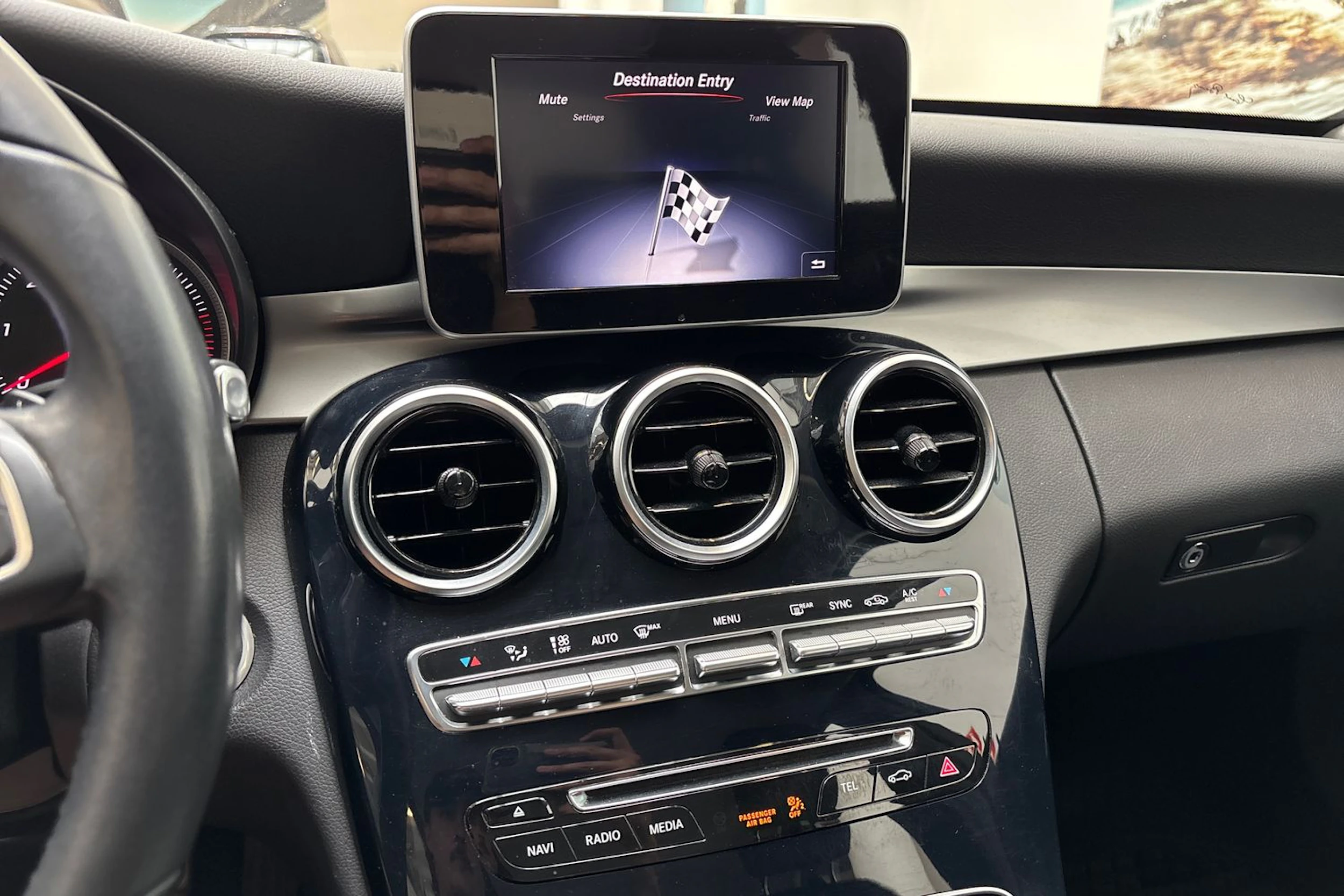 valkoinen Mercedes-Benz C 2017 kuva 21.