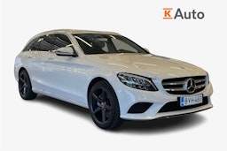 Valkoinen Mercedes-Benz C 2018 kuva 1.