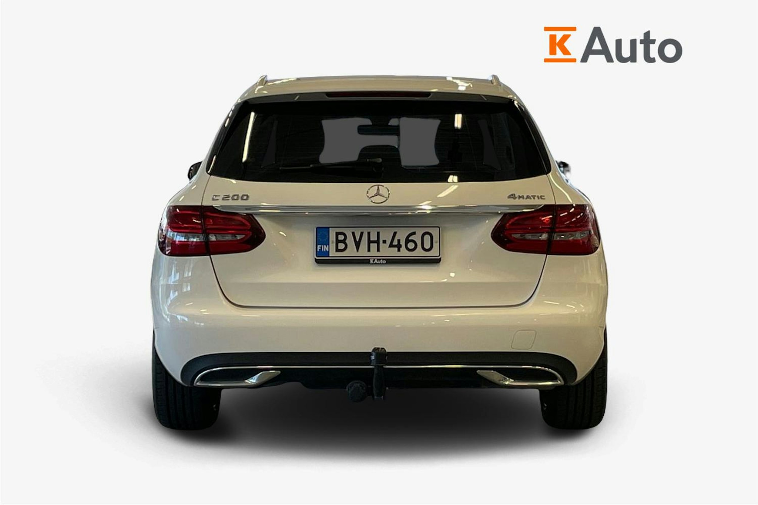 Valkoinen Mercedes-Benz C 2018 kuva 3.