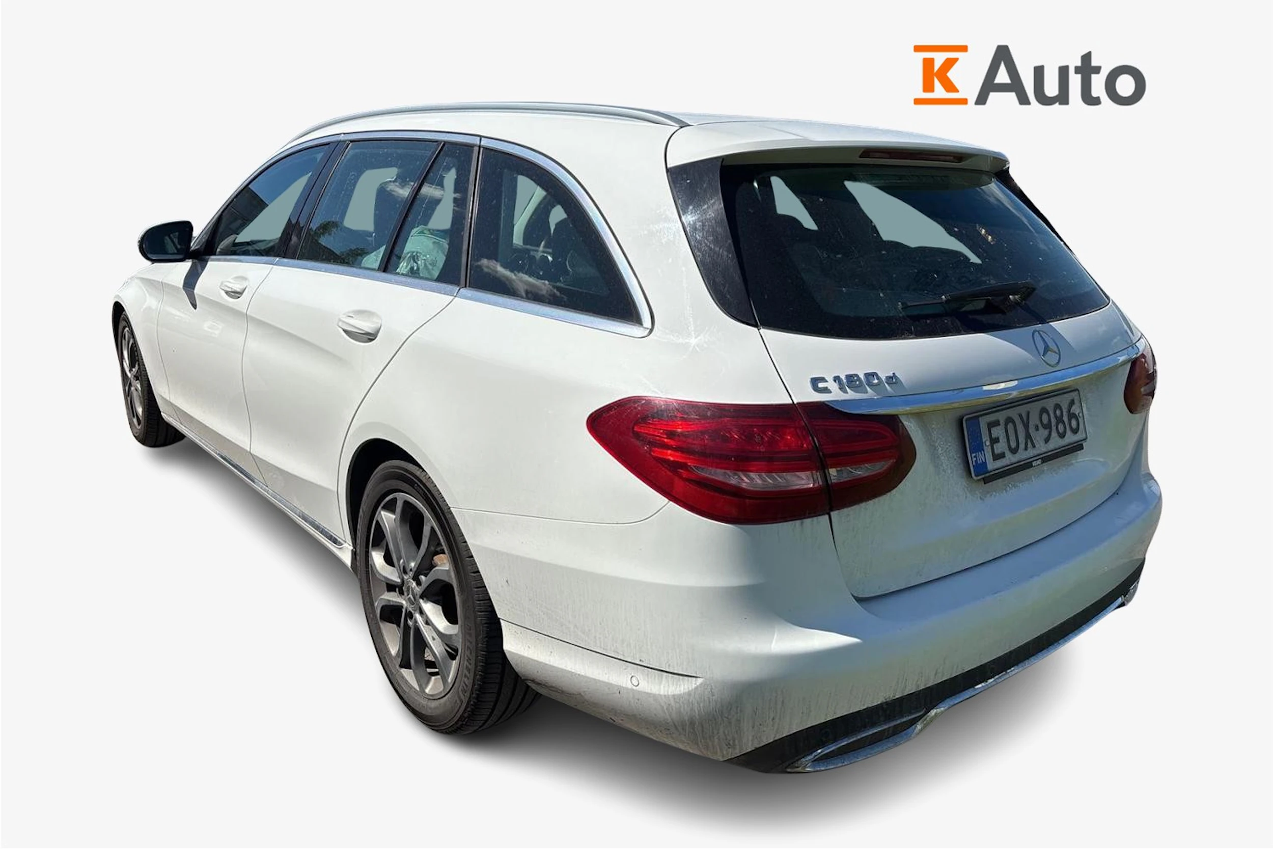 valkoinen Mercedes-Benz C 2018 kuva 2.
