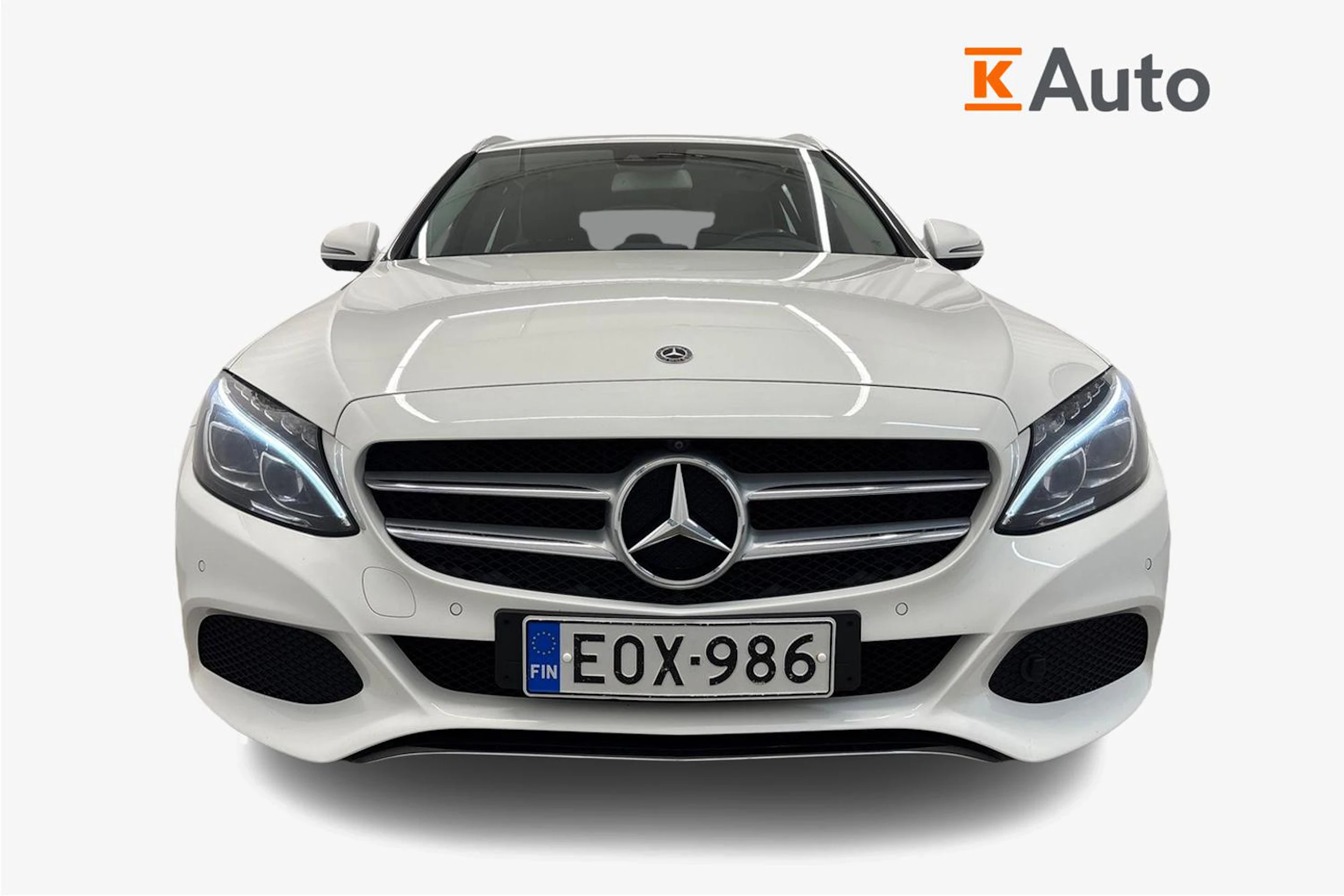 valkoinen Mercedes-Benz C 2018 kuva 4.
