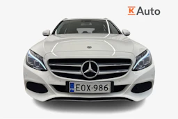valkoinen Mercedes-Benz C 2018 kuva 4.