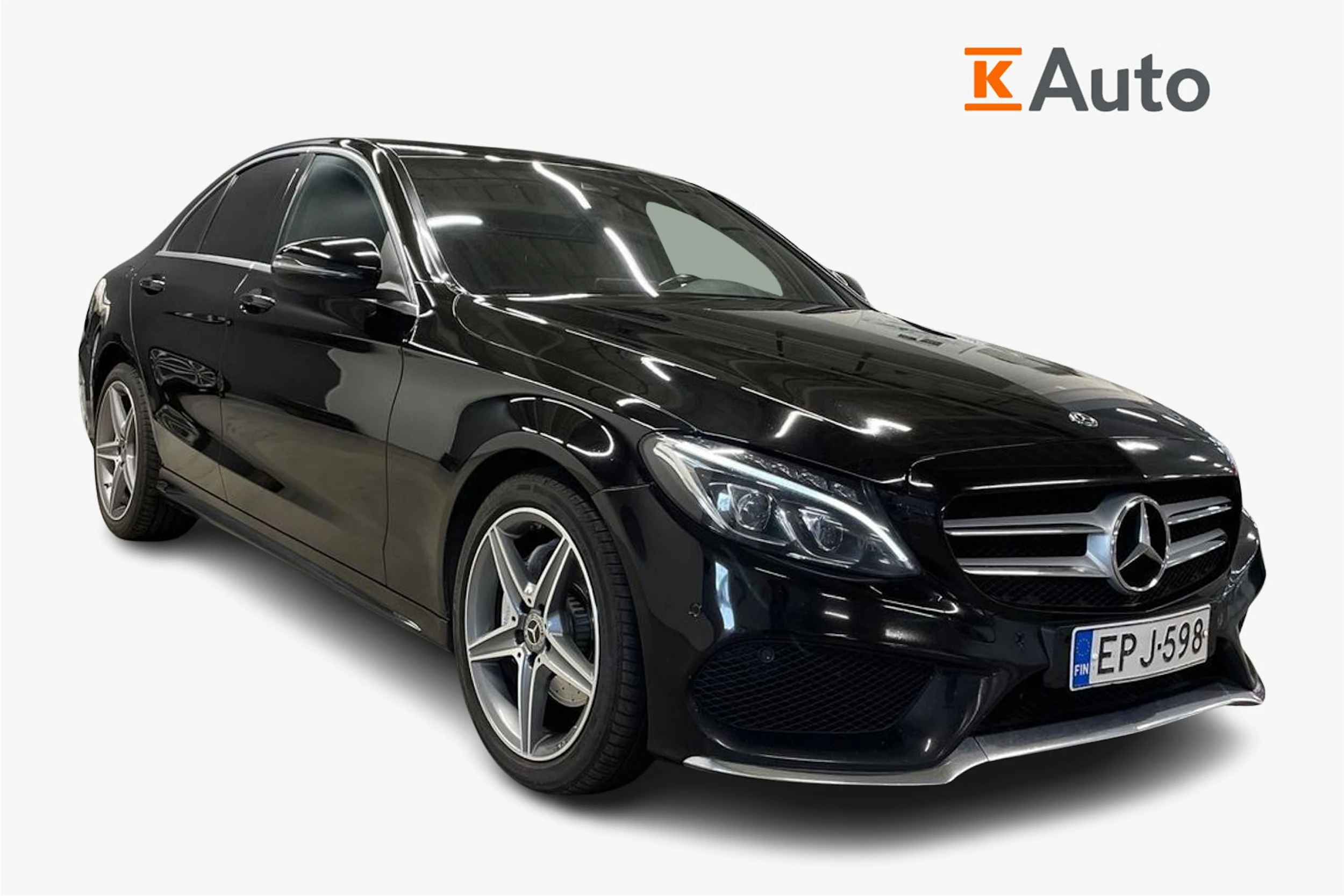 musta Mercedes-Benz C 2018 kuva 1.