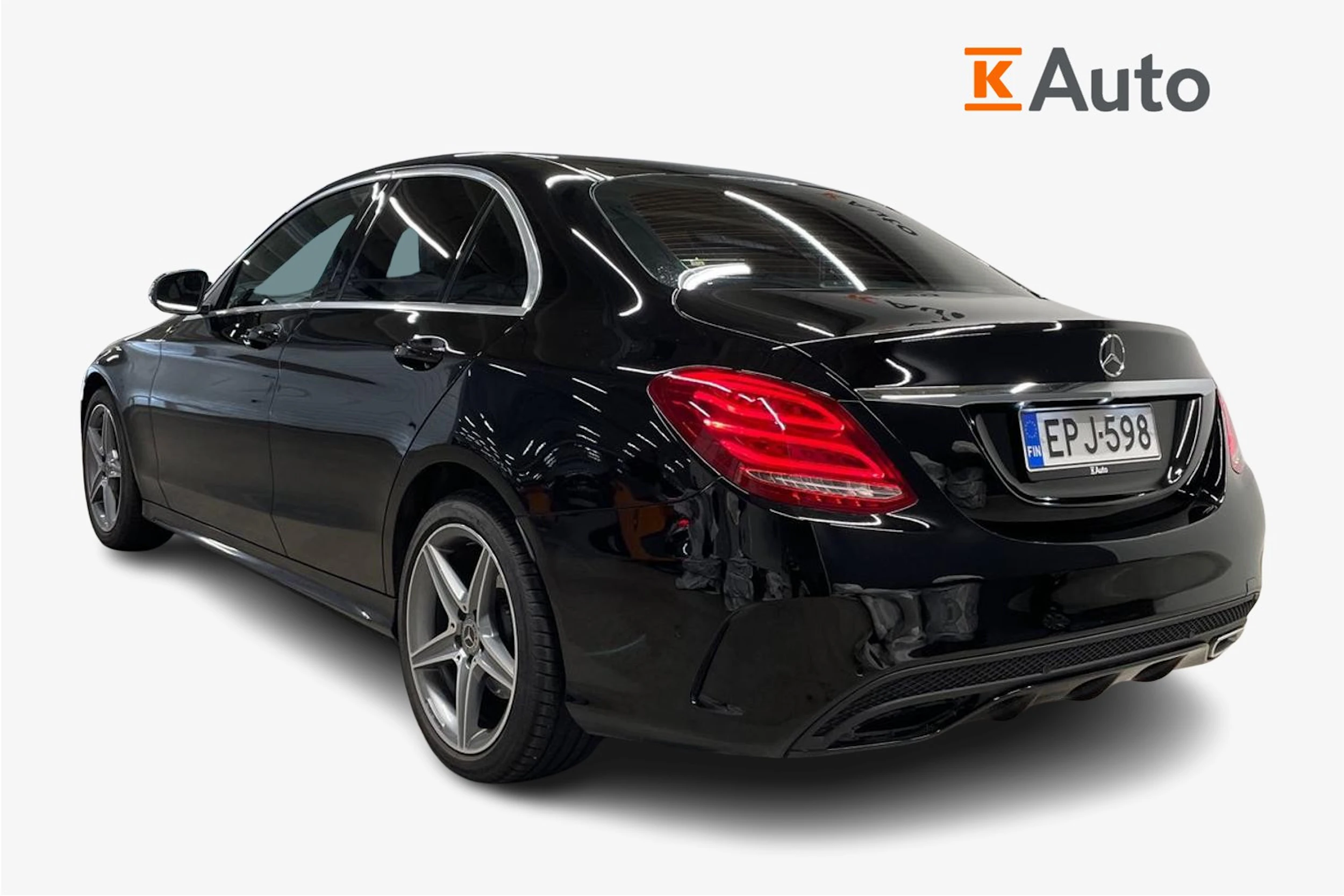musta Mercedes-Benz C 2018 kuva 2.