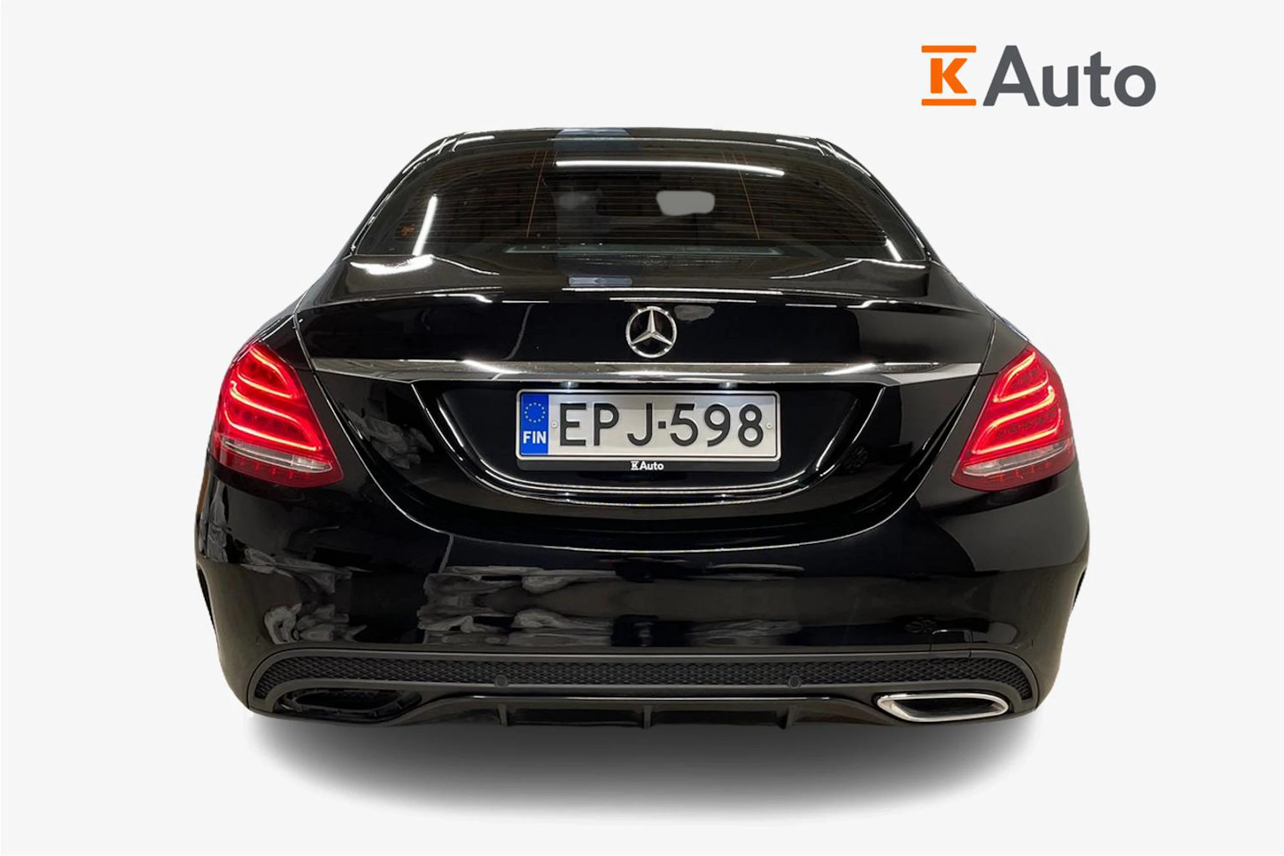 musta Mercedes-Benz C 2018 kuva 3.