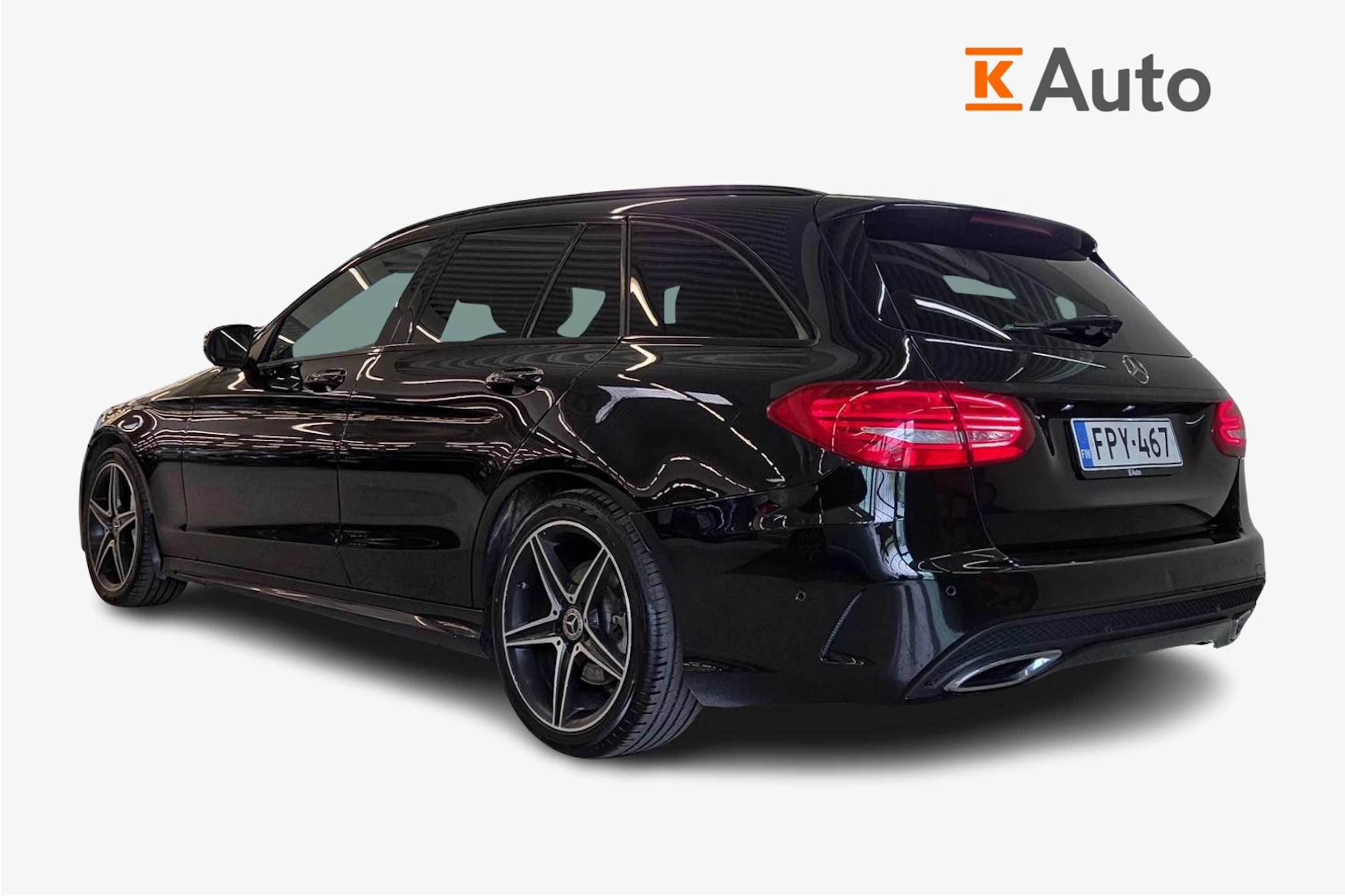 Musta Mercedes-Benz C 2018 kuva 3.