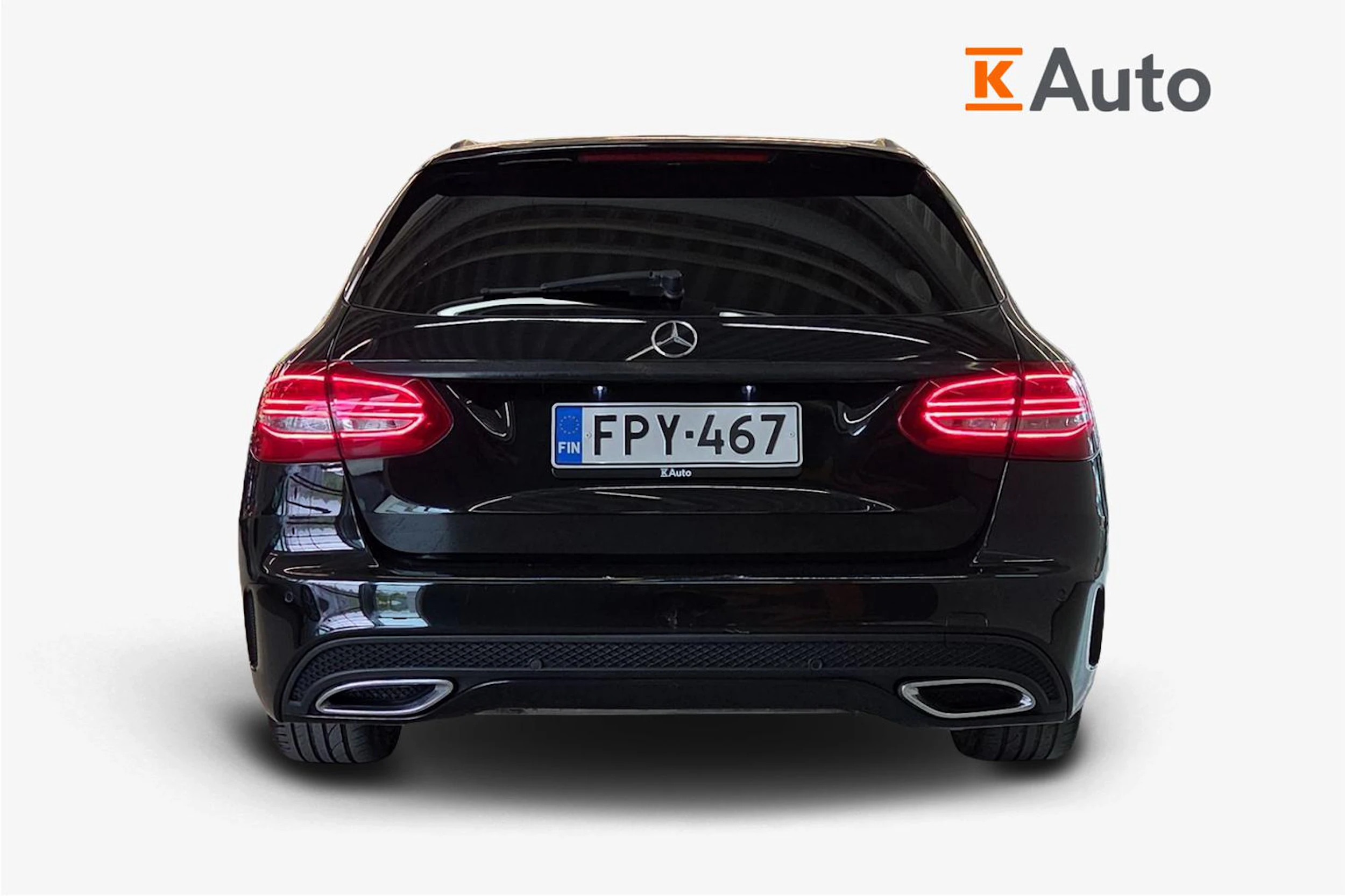 Musta Mercedes-Benz C 2018 kuva 4.