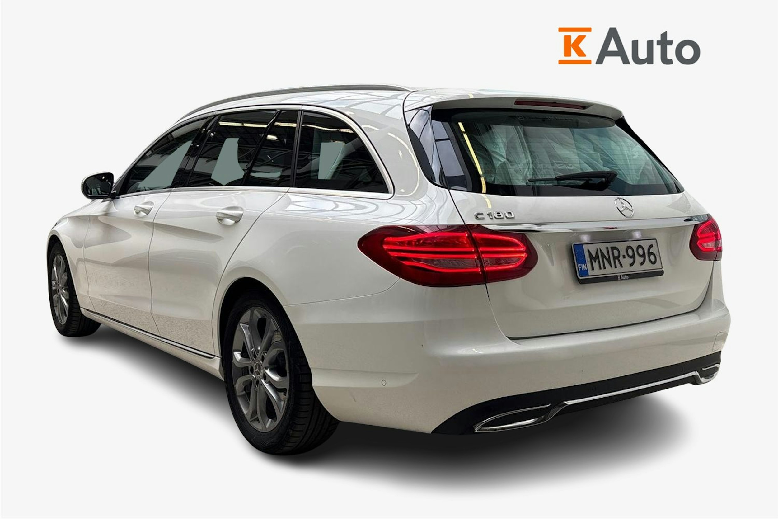valkoinen Mercedes-Benz C 2018 kuva 2.