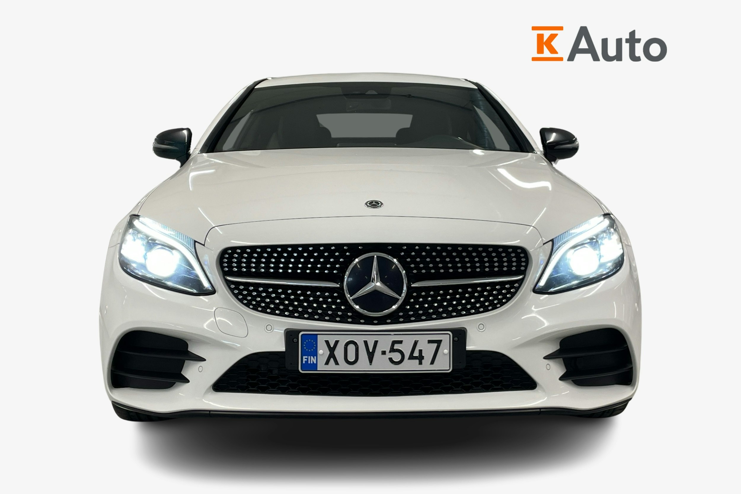 valkoinen Mercedes-Benz C 2018 kuva 4.