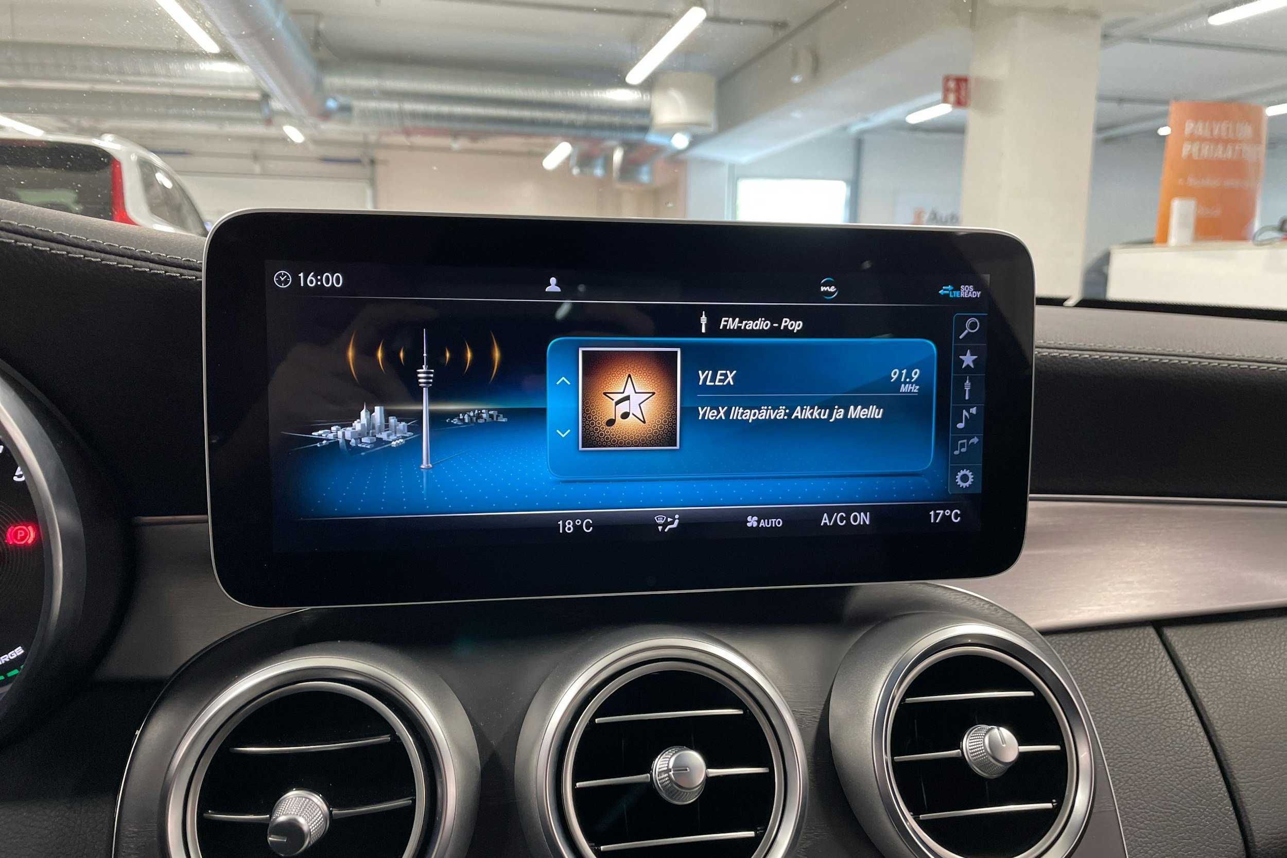 valkoinen Mercedes-Benz C 2018 kuva 15.
