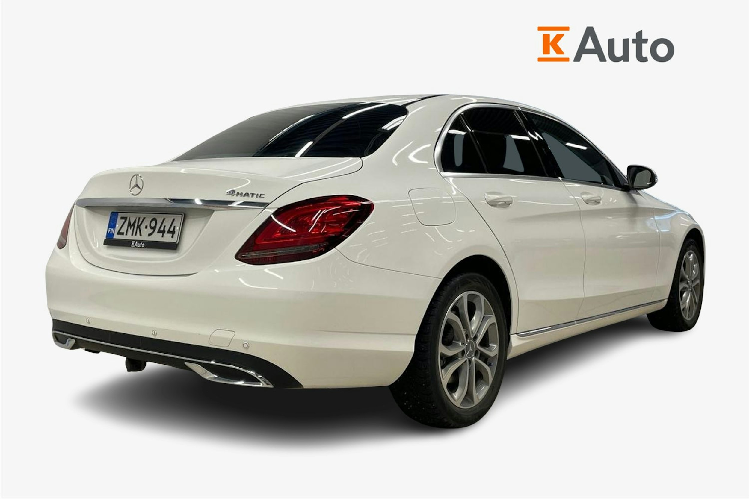 valkoinen Mercedes-Benz C 2018 kuva 2.