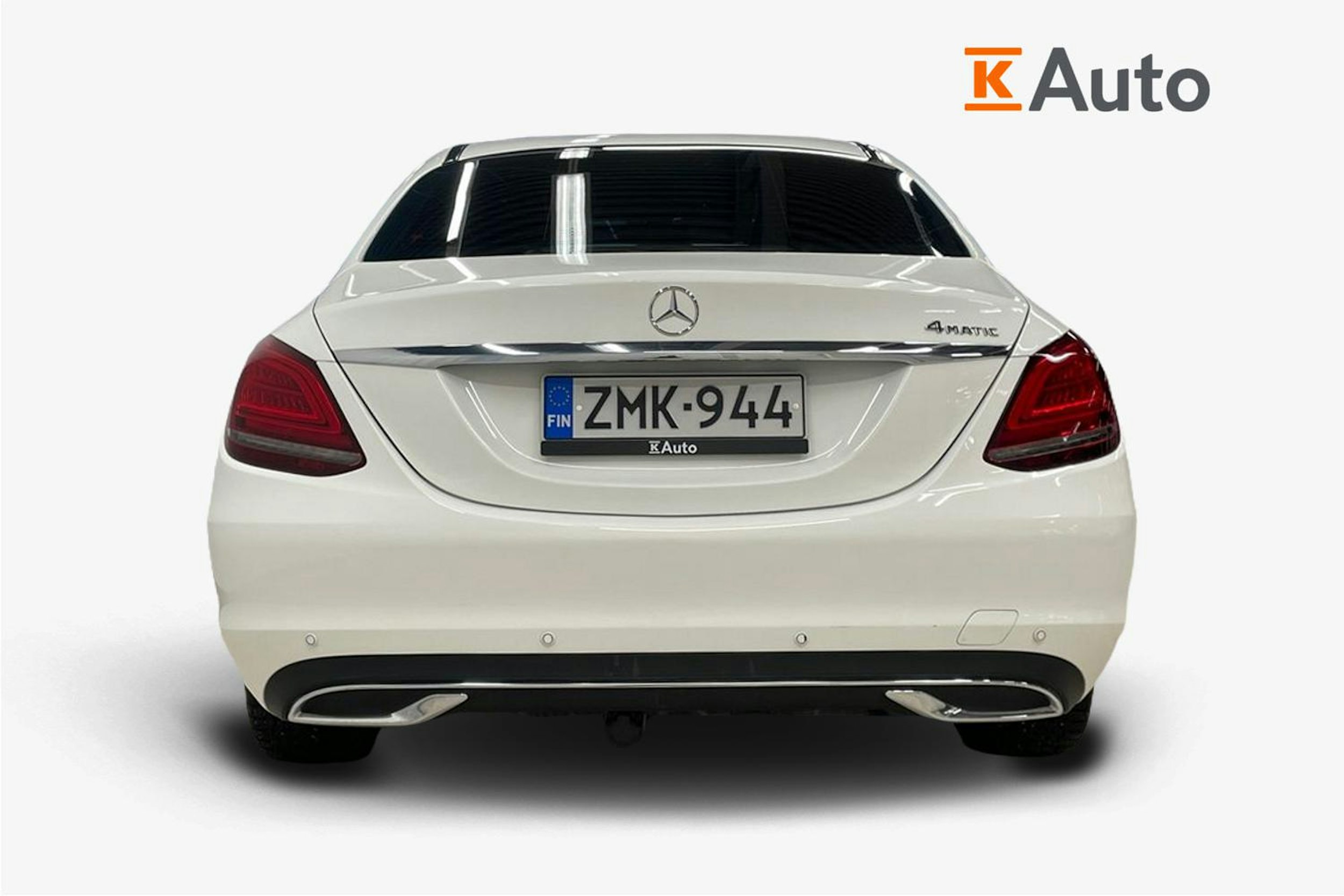 valkoinen Mercedes-Benz C 2018 kuva 3.